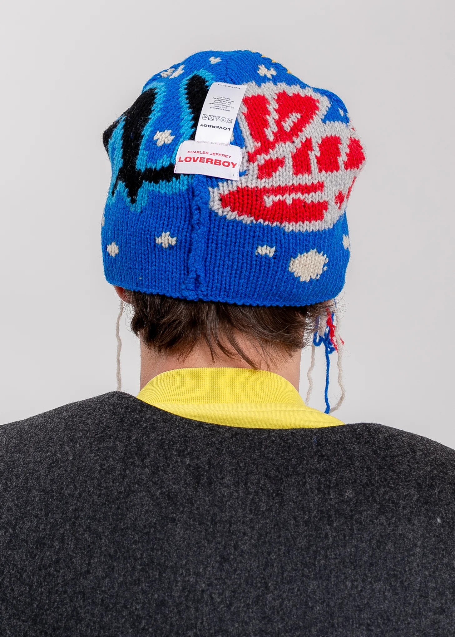 Guddle Graphic Tassle Beanie - Image 5