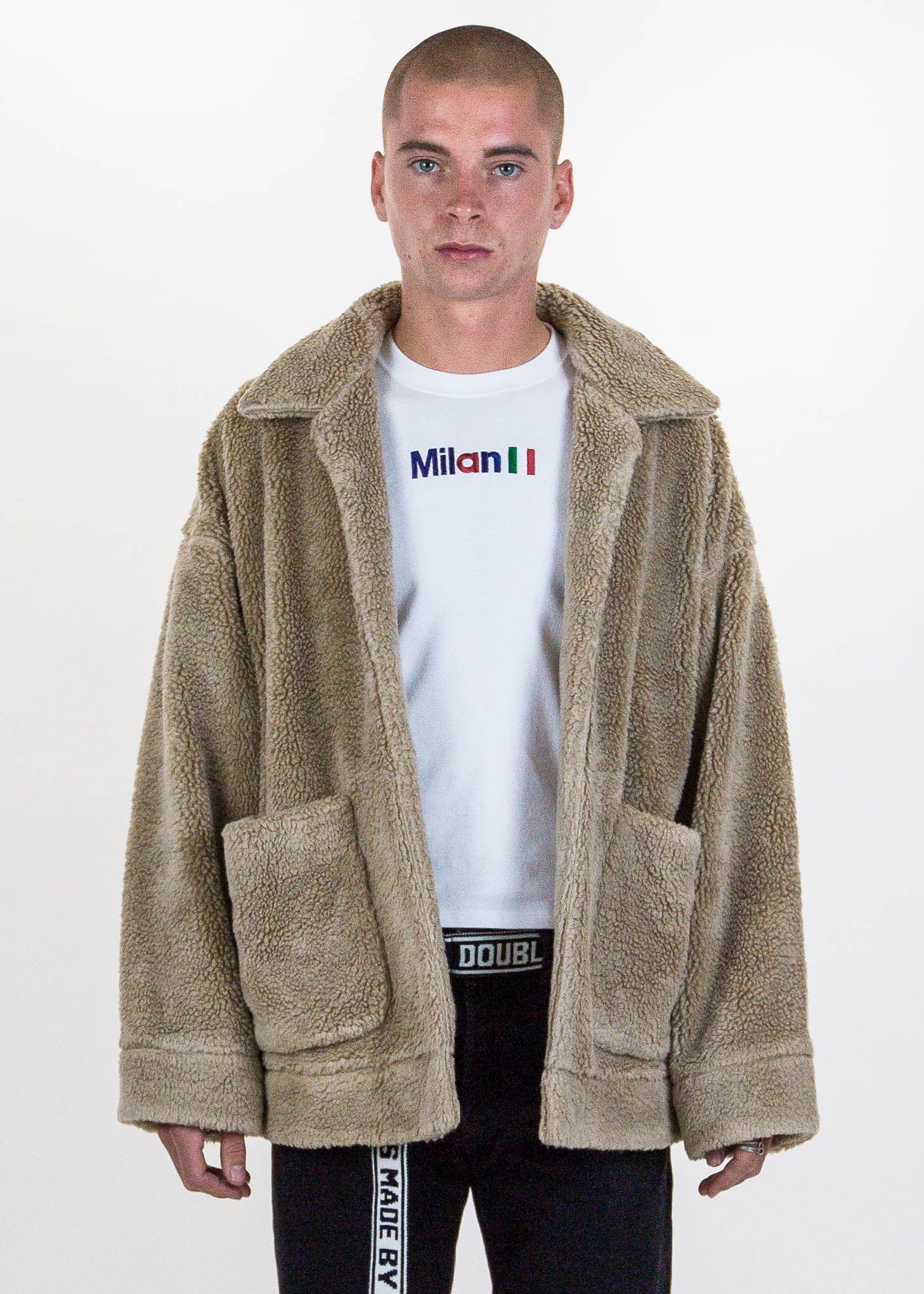 Hand Painted Fur Jacket - Image 3