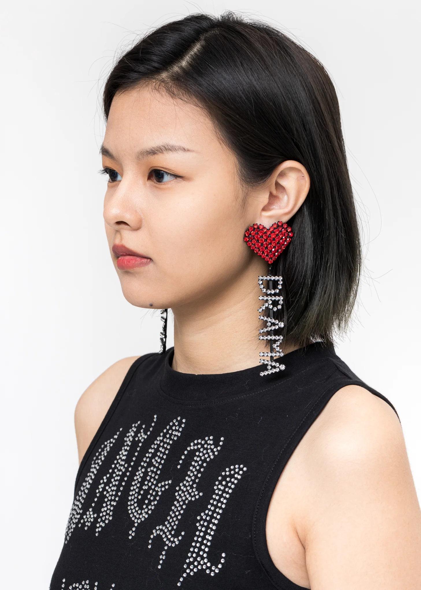 Heart Drama Earring - Image 3