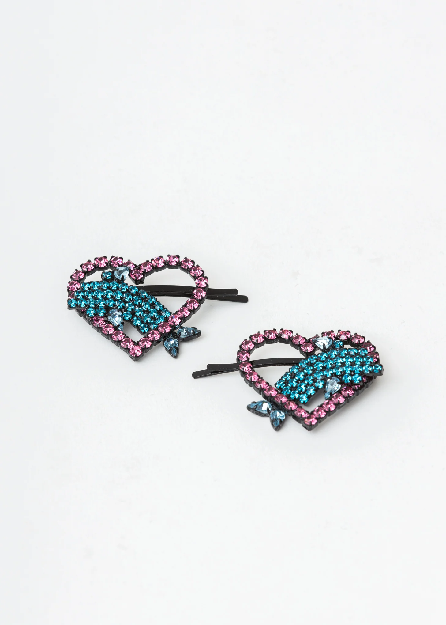 Heart Dolphin Hair Pin (Single)