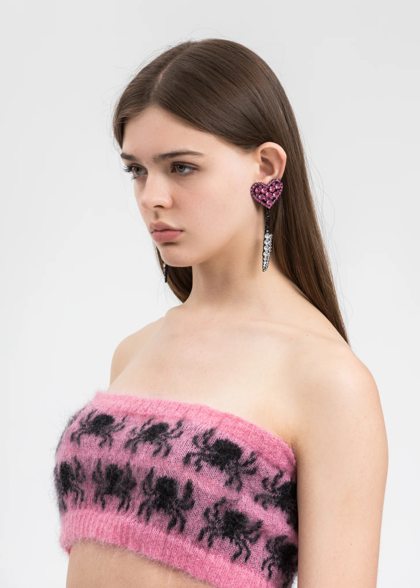 Heart Knife Earring (Single) - Image 3
