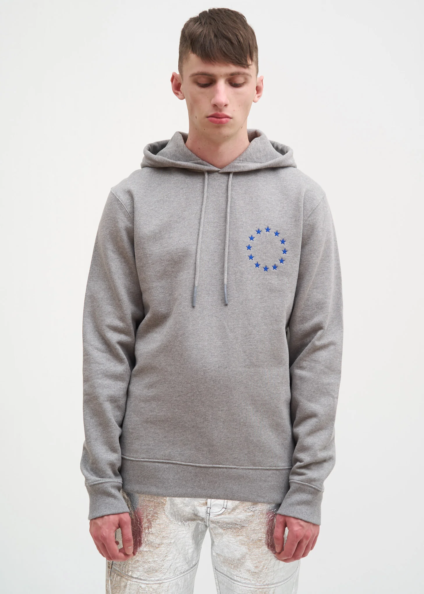 Heather Grey Klein Europa Hoodie