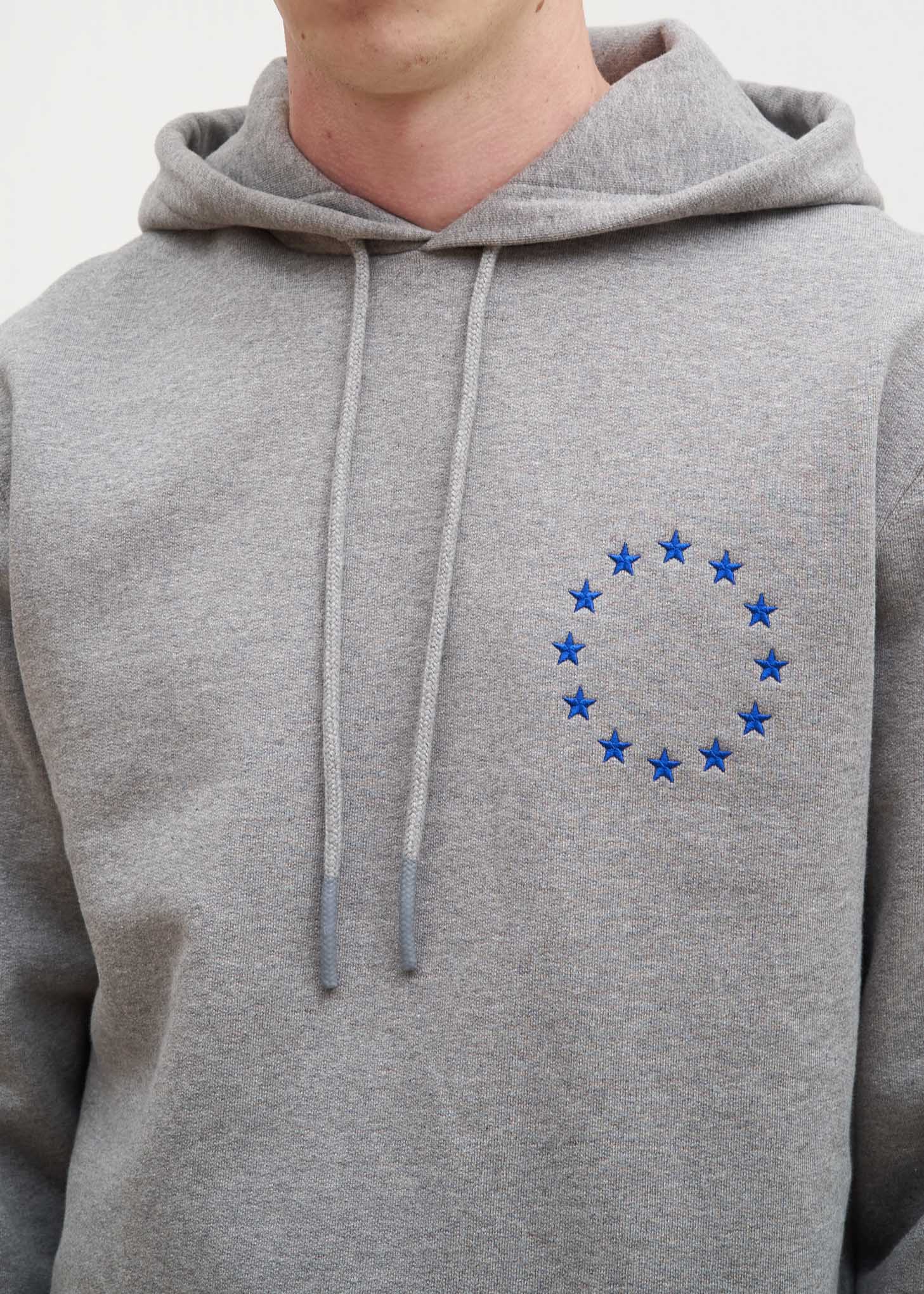 Heather Grey Klein Europa Hoodie - Image 3