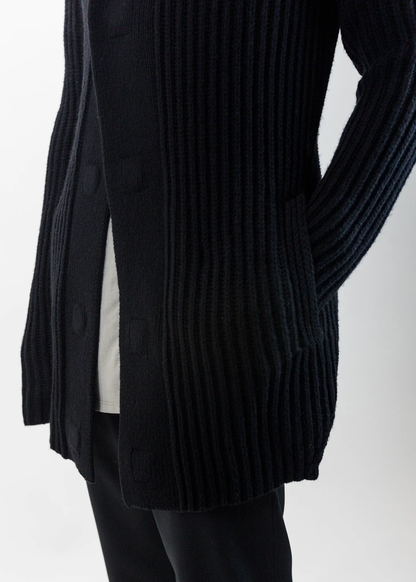 Heavy Wool Hooded Sweater - Image 6