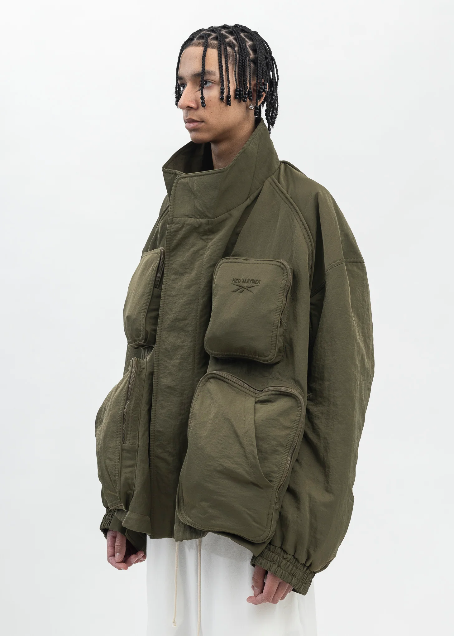 HED MAYNER X Reebok PARKA ARMY GREEN - Image 2
