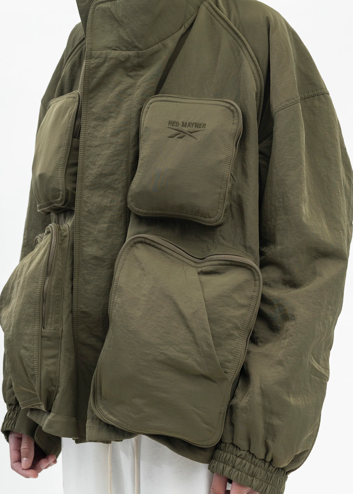 HED MAYNER X Reebok PARKA ARMY GREEN - Image 4