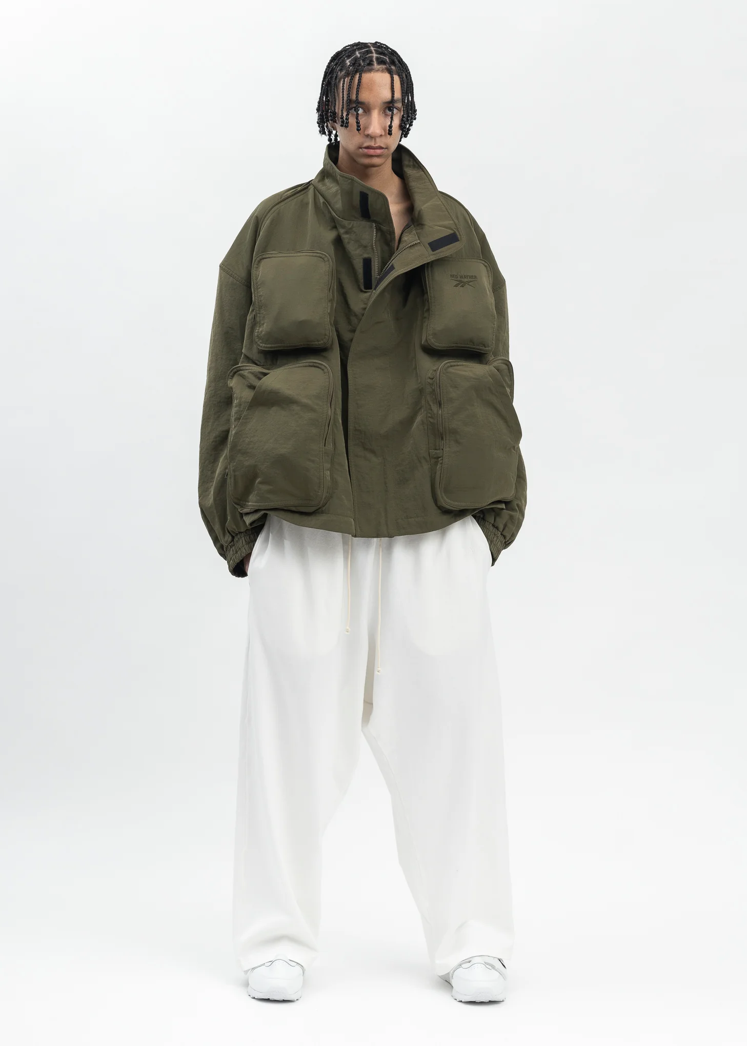 HED MAYNER X Reebok PARKA ARMY GREEN - Image 5