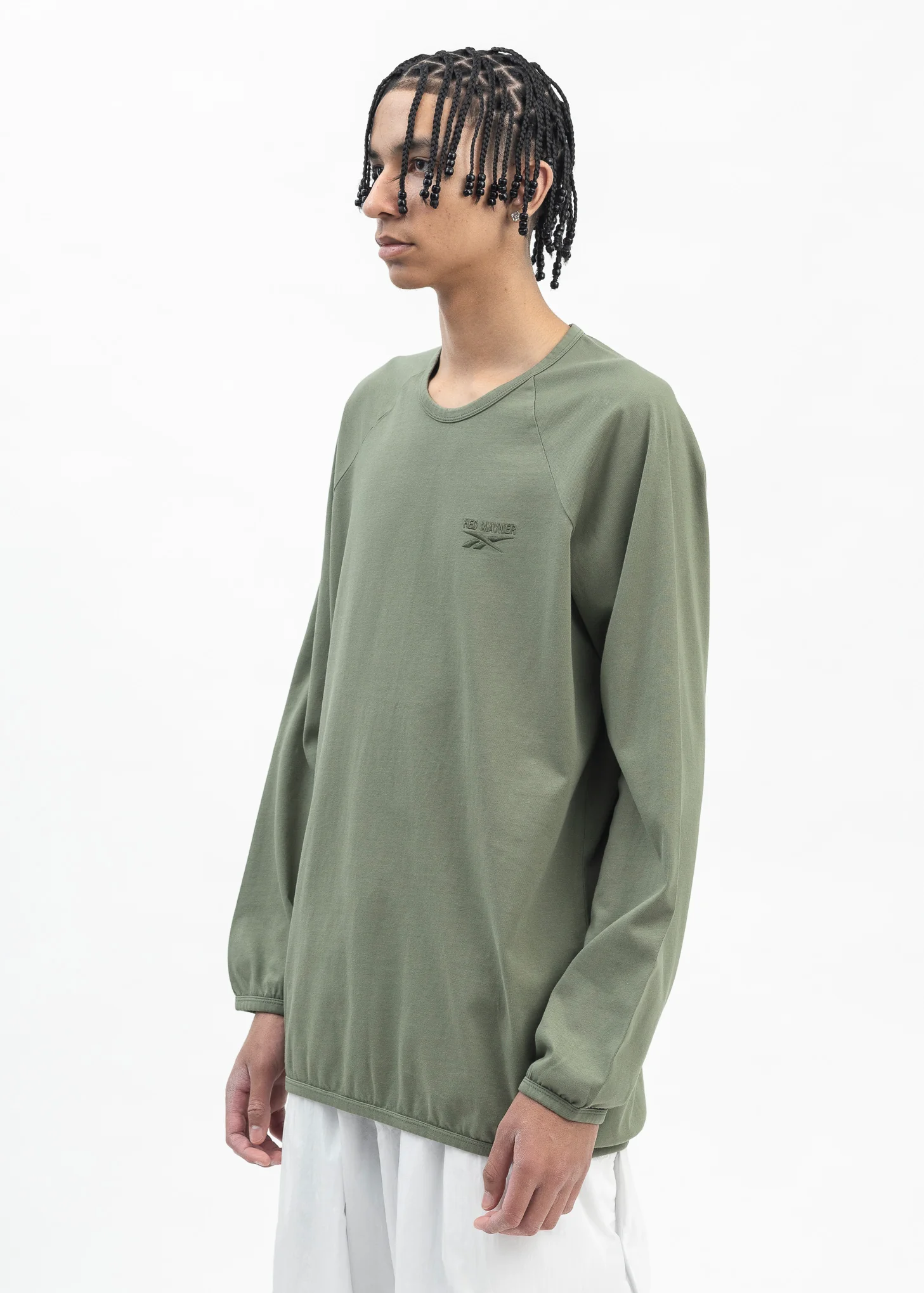 HED MAYNER X Reebok T-SHIRT ARMY GREEN - Image 3