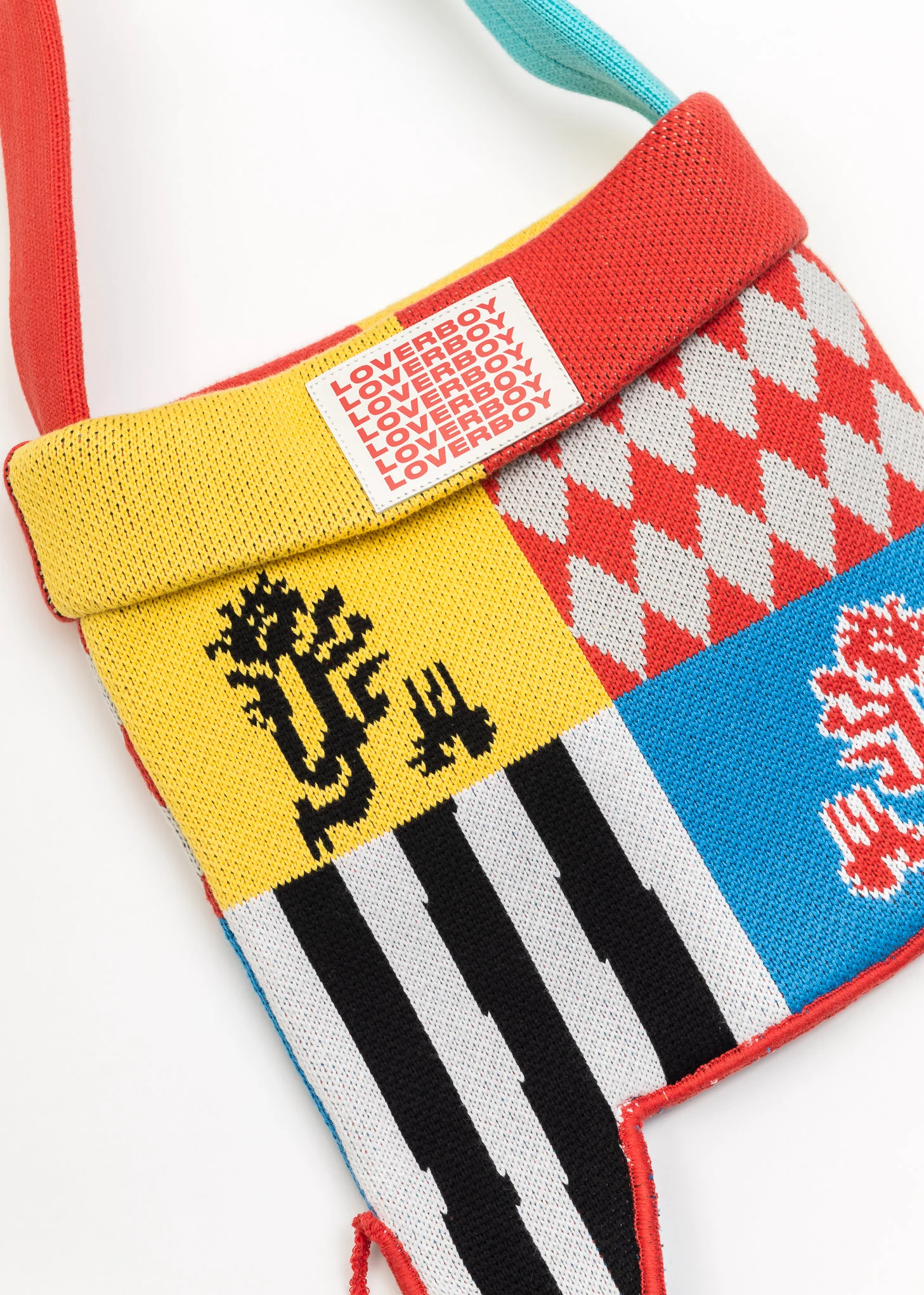 HERALDRY FLAG KNITTED BAG - Image 3