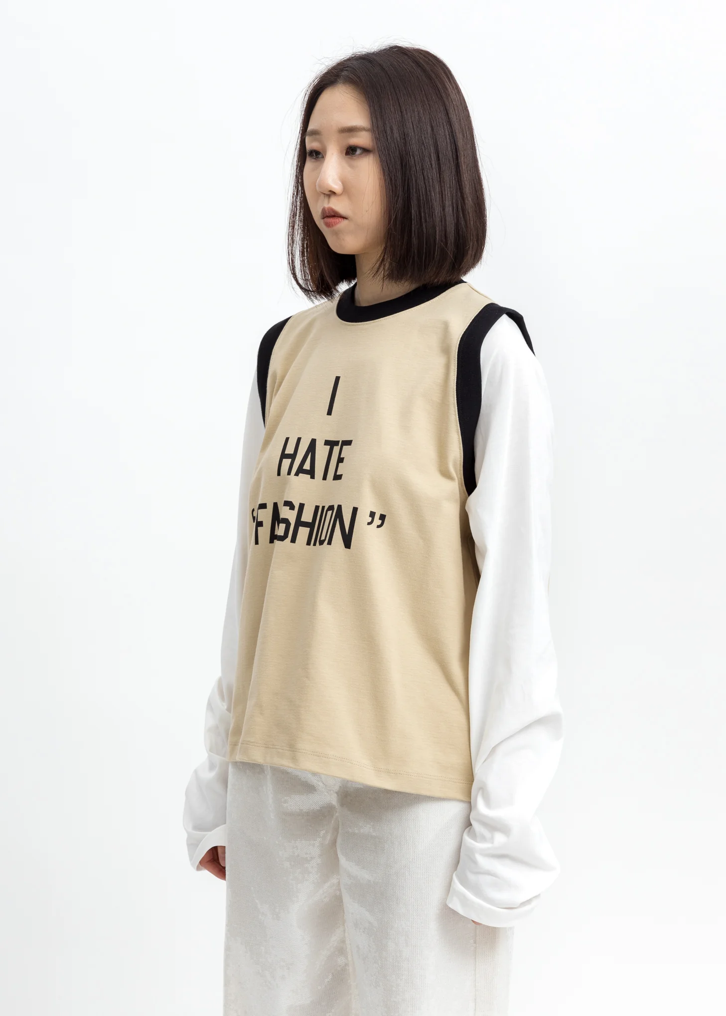 I HATE FASHION Tank Long Sleeves - Image 3