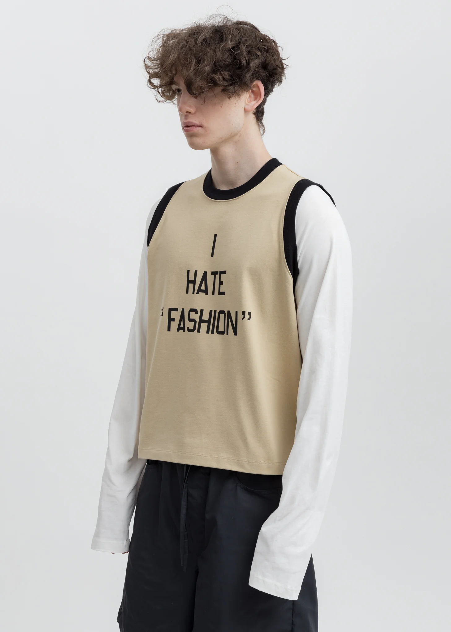 I HATE FASHION Tank Long Sleeves - Image 2