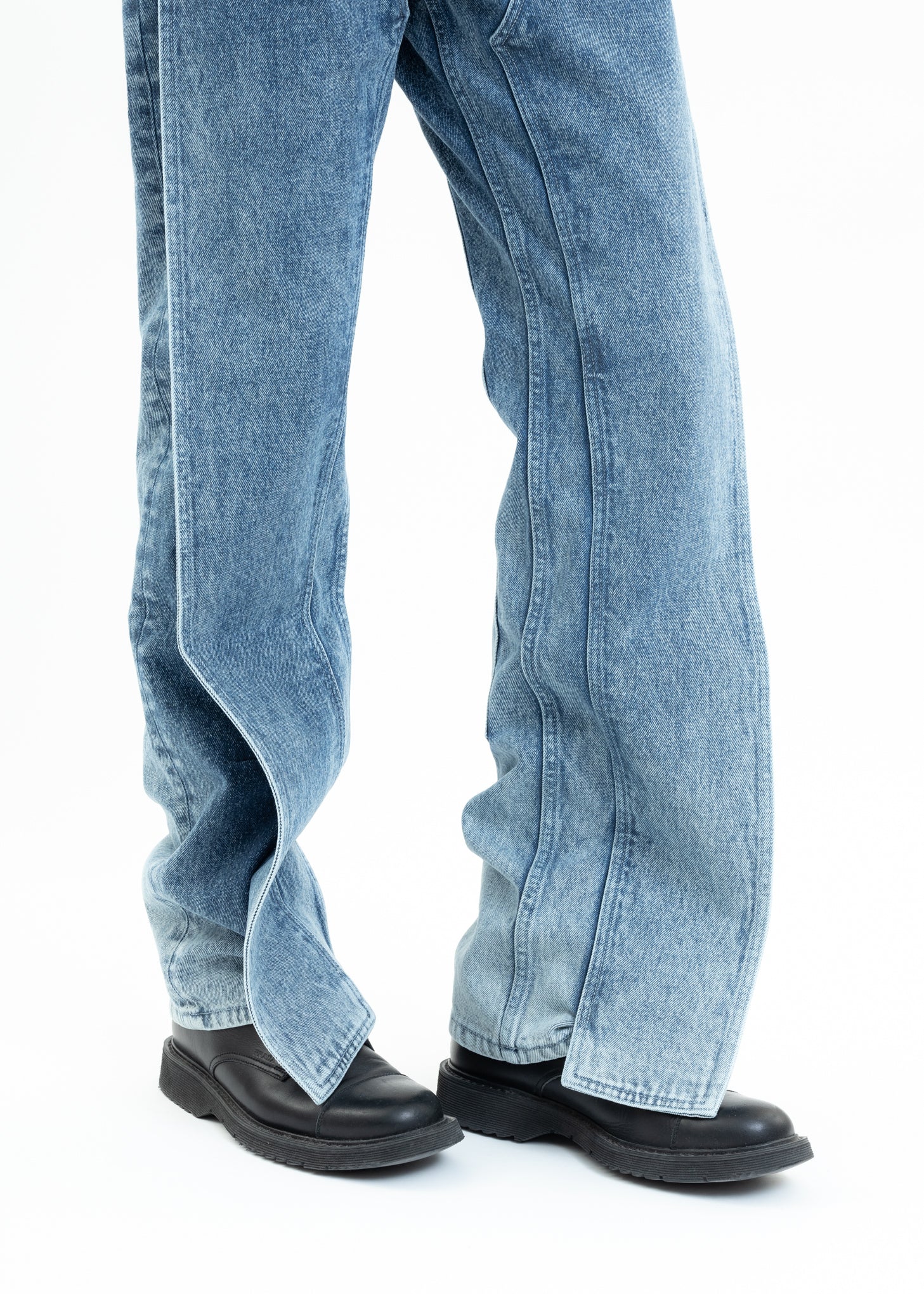 Ice Blue CLASSIC FRONT PANEL Jeans - Image 2