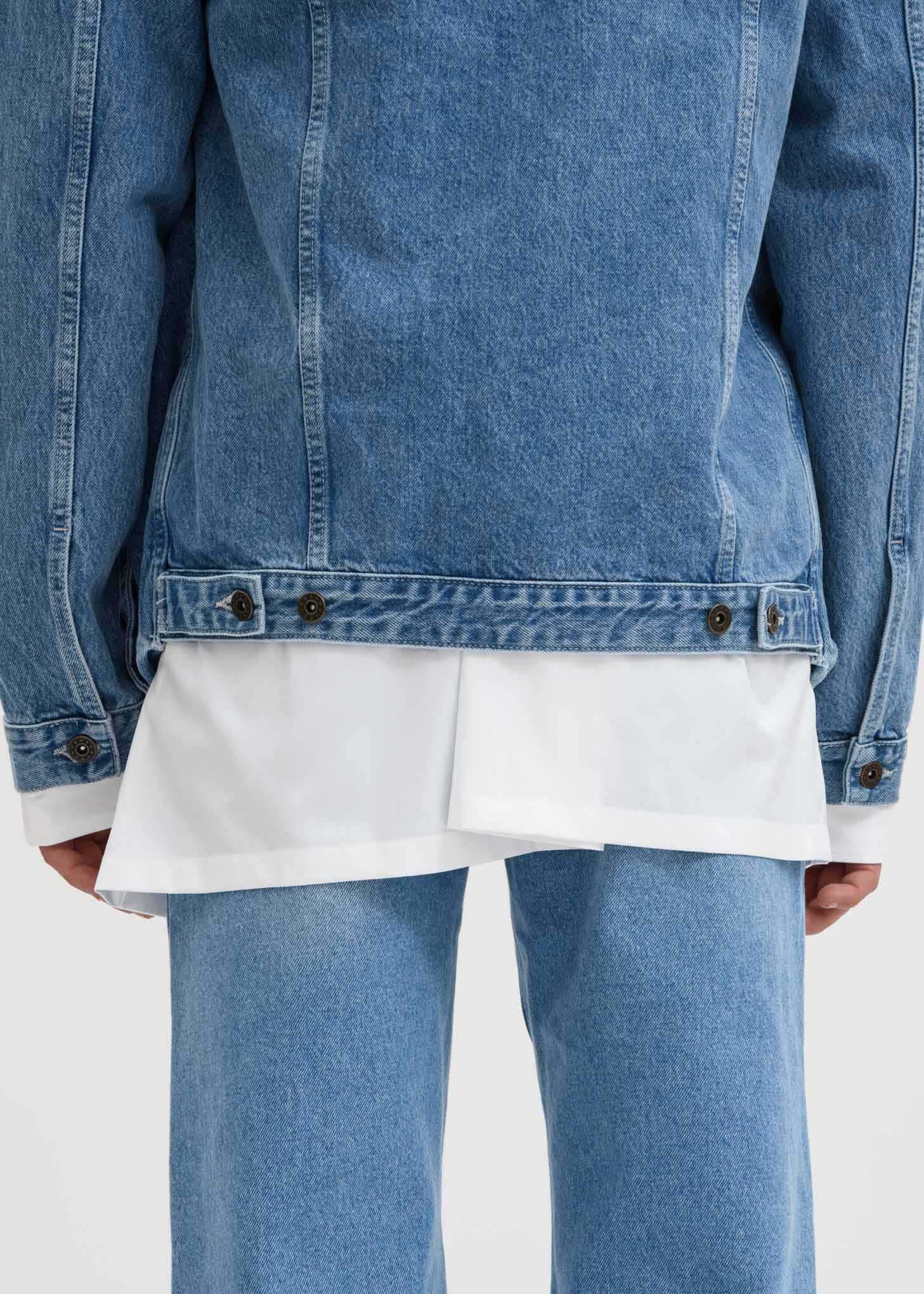 Ice Blue Pop Up Jacket - Image 5