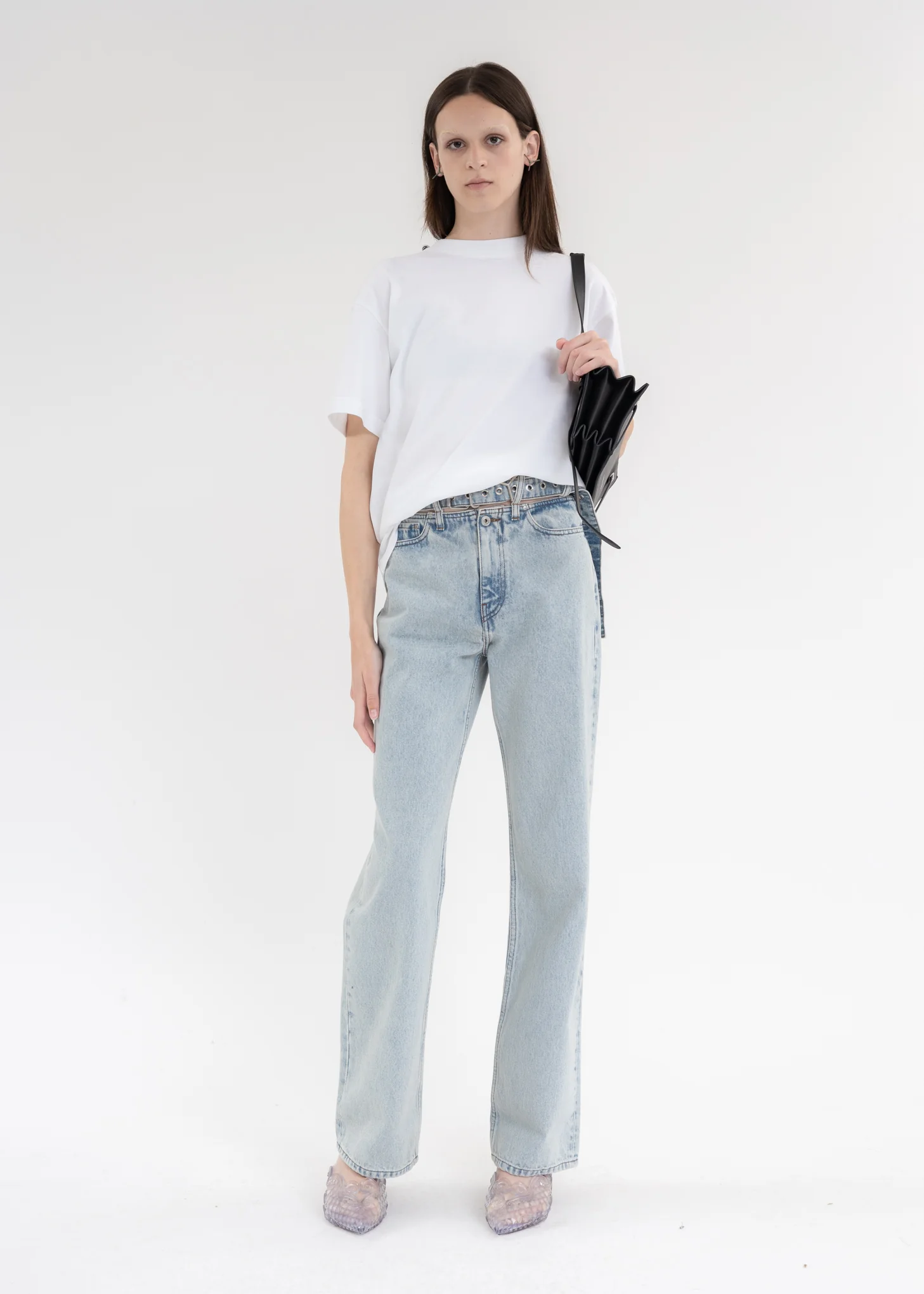 ICE BLUE Y BELT JEANS - Image 6