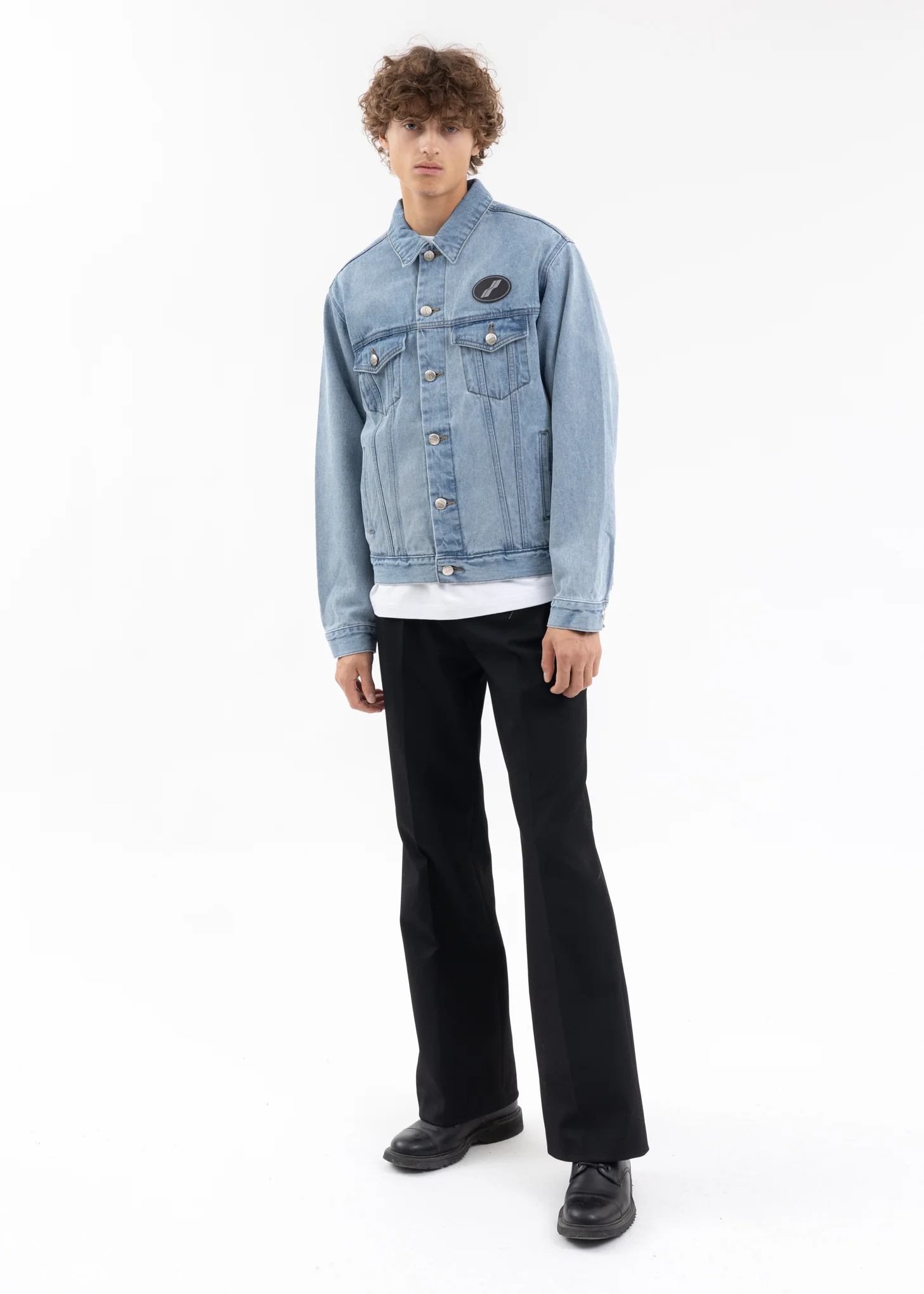 ICE OVERSIZED DENIM JACKET - Image 5