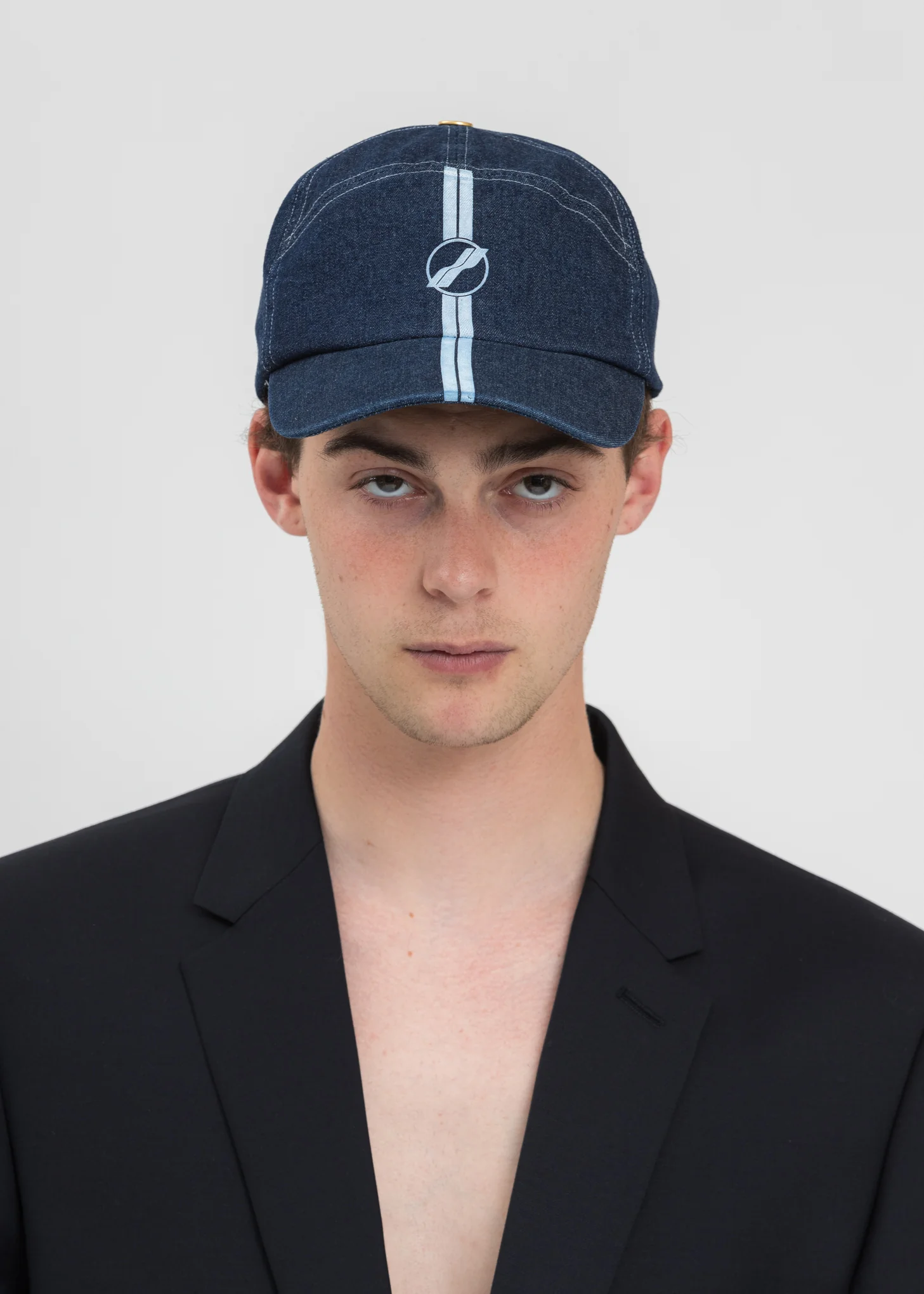 Indigo Blue Denim Sailing Cap