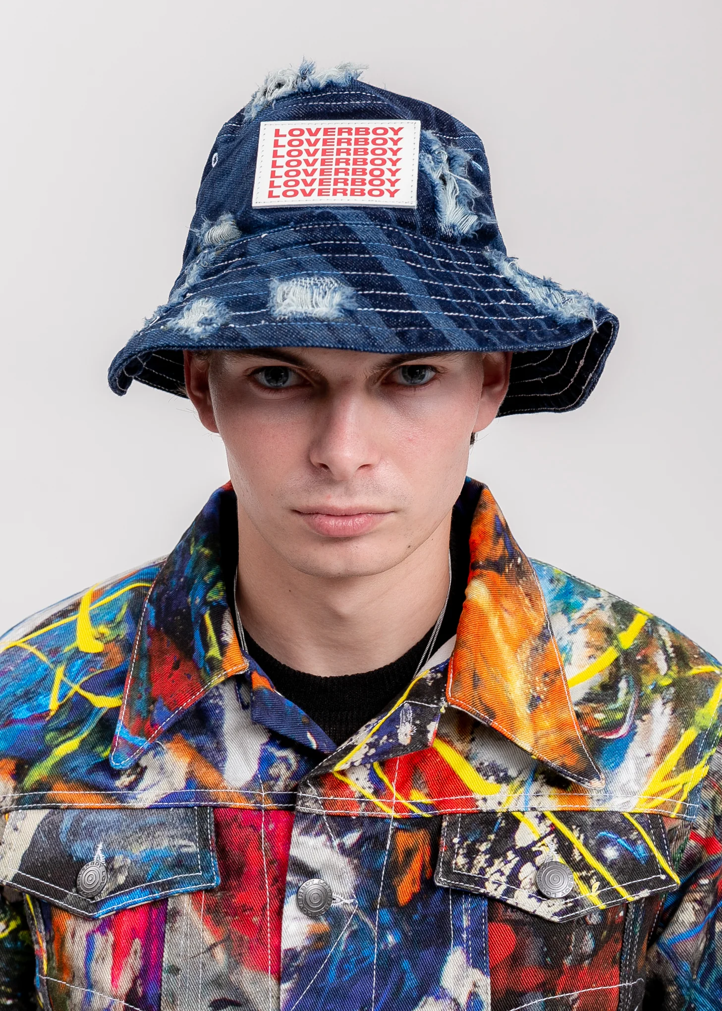 Indigo Denim Bucket Hat