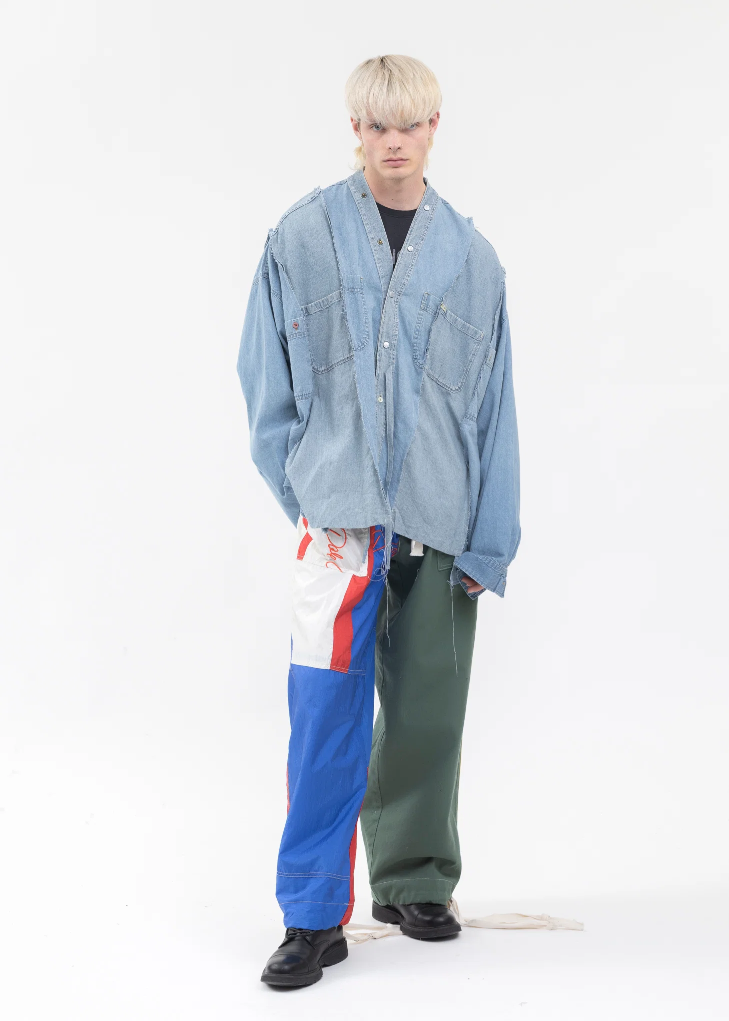 Indigo Docking Wide Denim Samue Shirts -Style 2 - Image 6