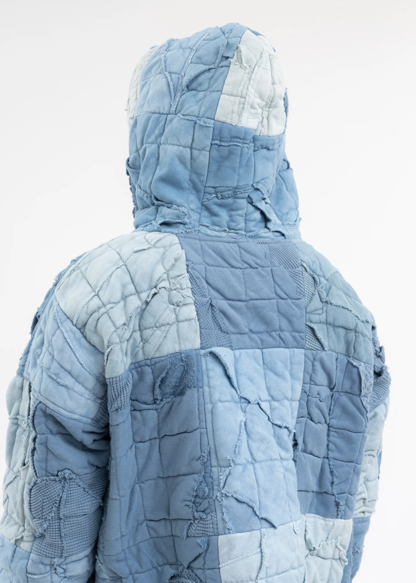 INDIGO STITCHWORK HOODIE - Image 7