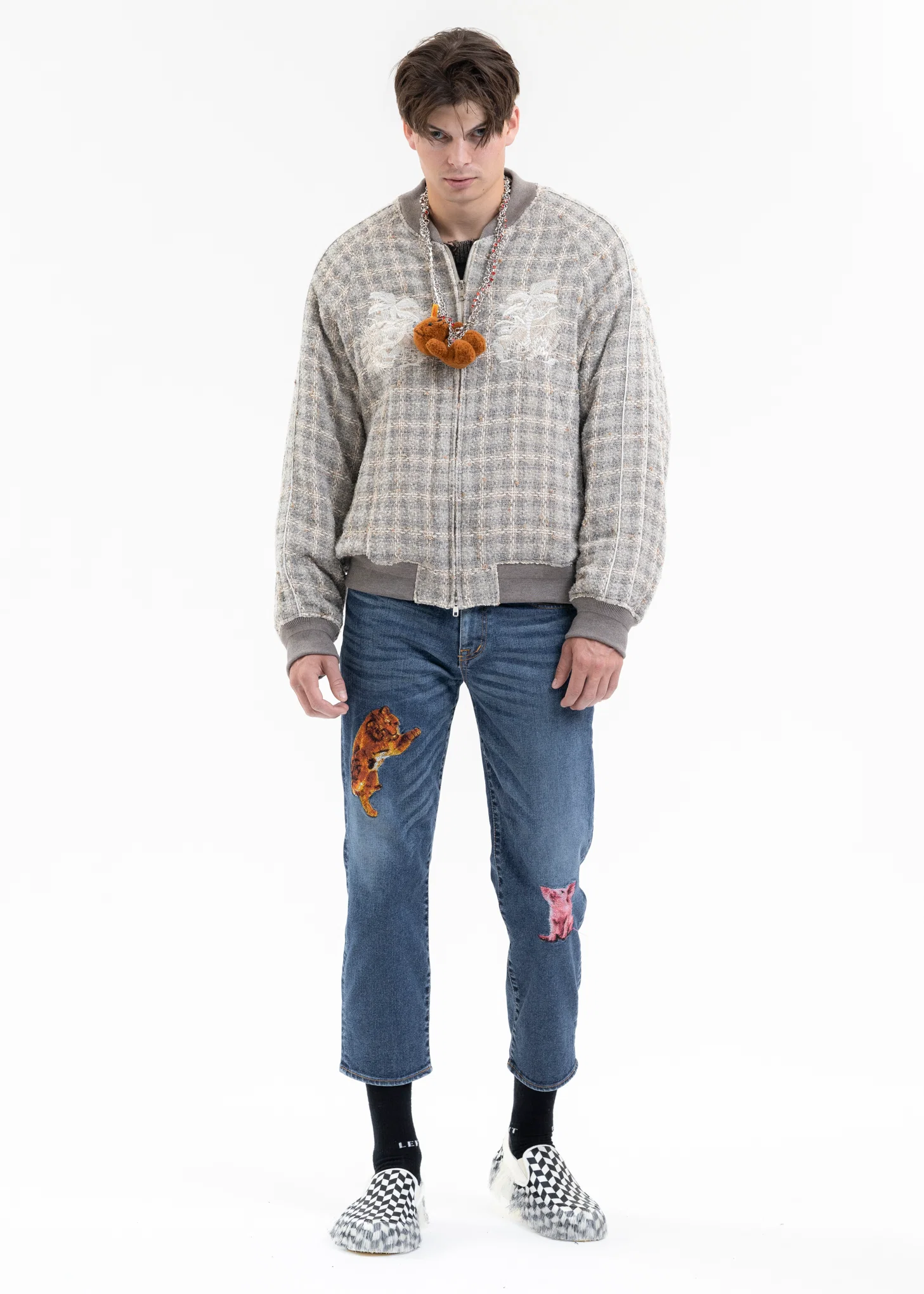 INDIGO SUPER STRETCH KIDS DENIM PANTS - Image 6