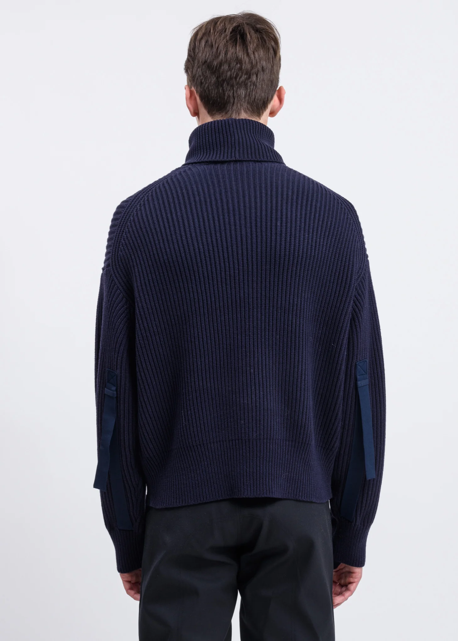 Ink Cotton Wool Turtle Neck Pull-Over - Image 3