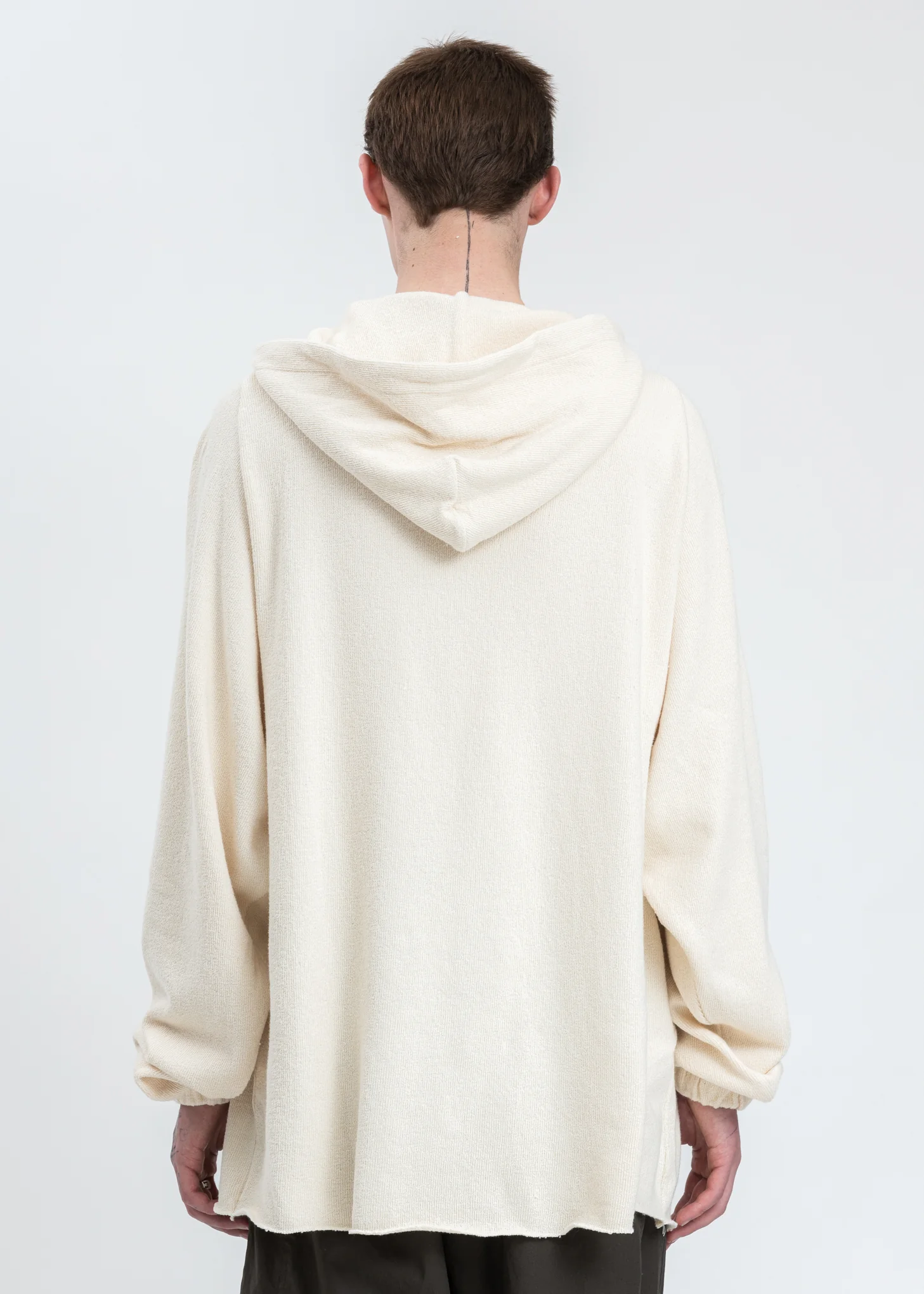 Ivory Beaded Hoodie - Image 4