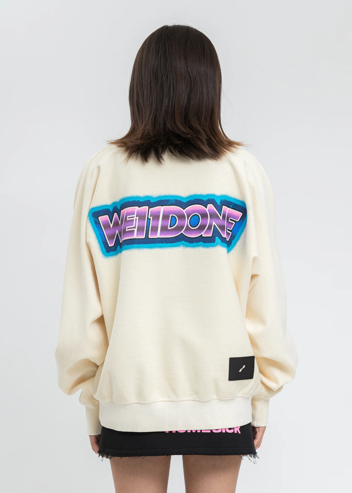 Ivory Big Lettering Sweater - Image 2