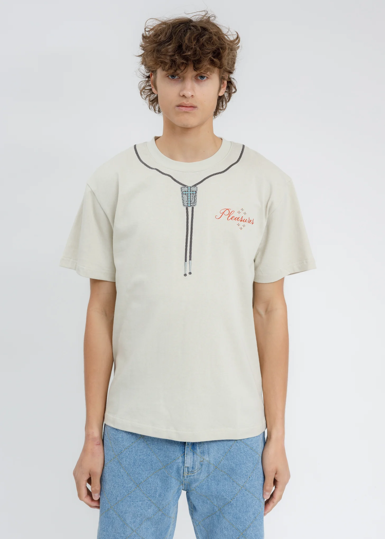 Ivory Bolo Heavyweight T-Shirt