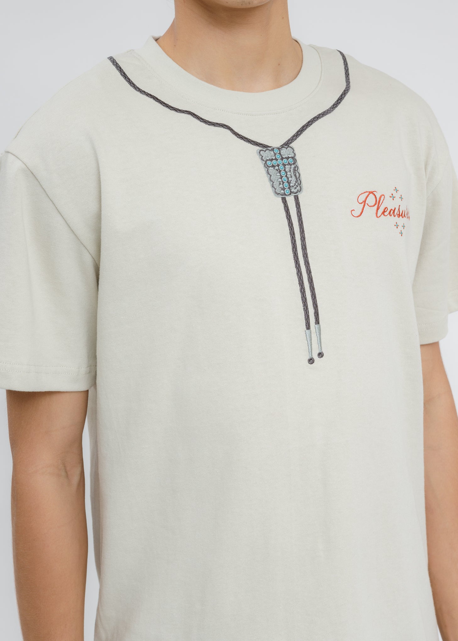 Ivory Bolo Heavyweight T-Shirt - Image 5