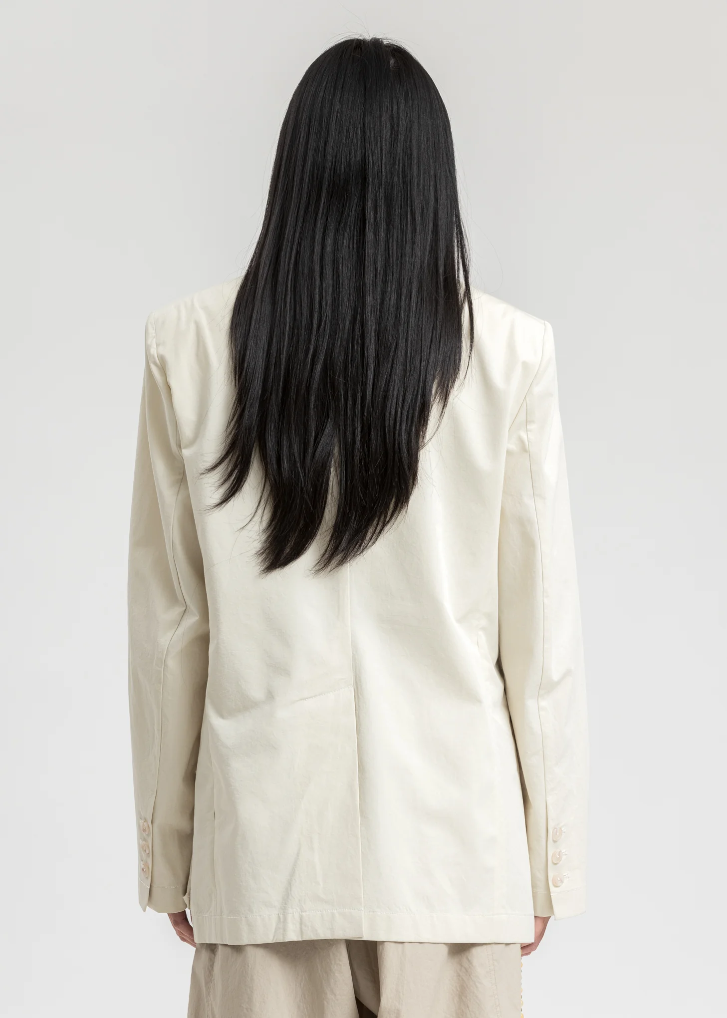 Ivory Detachable Jacket - Image 5