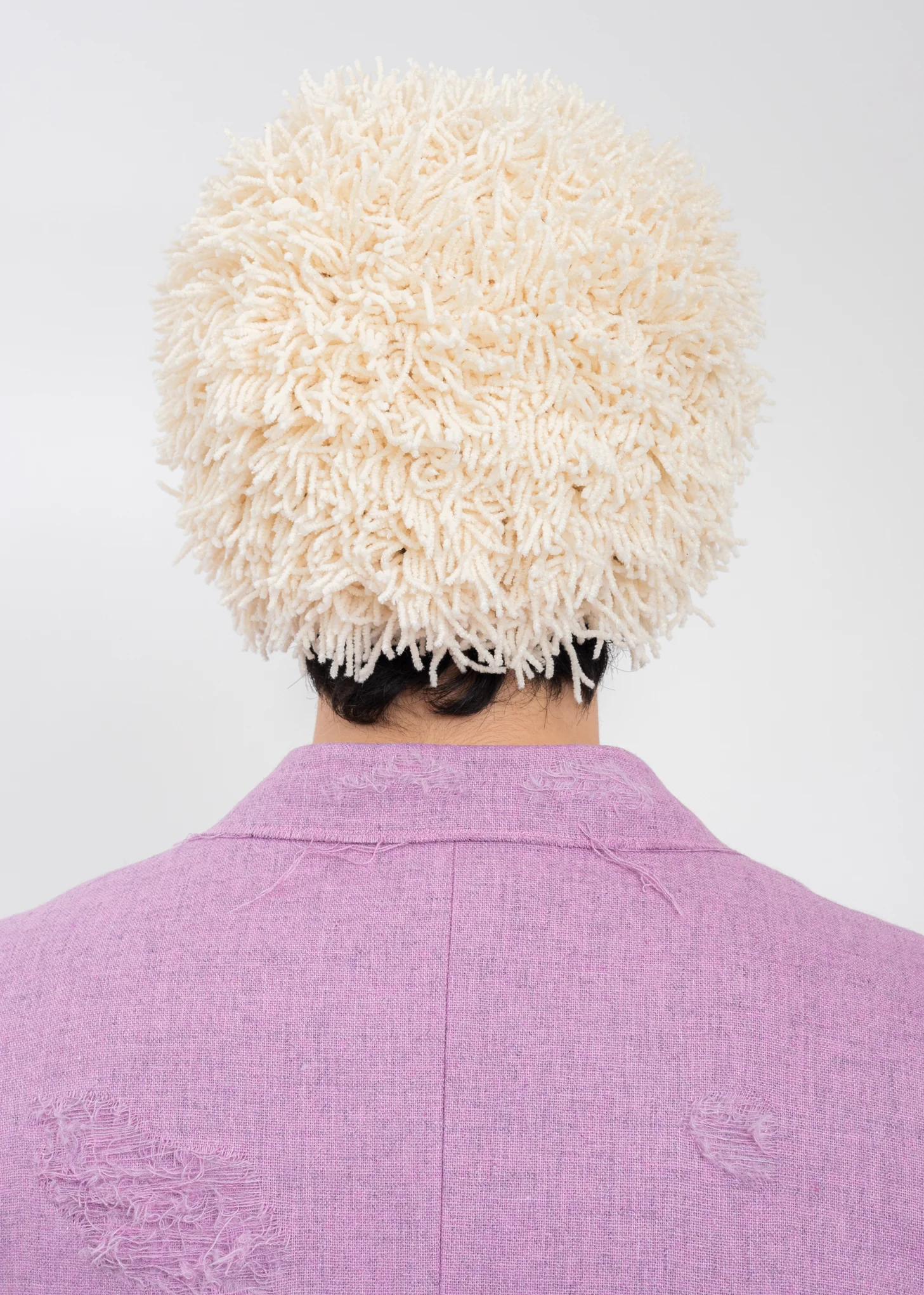 Ivory SEA ANEMONE Beanie - Image 2