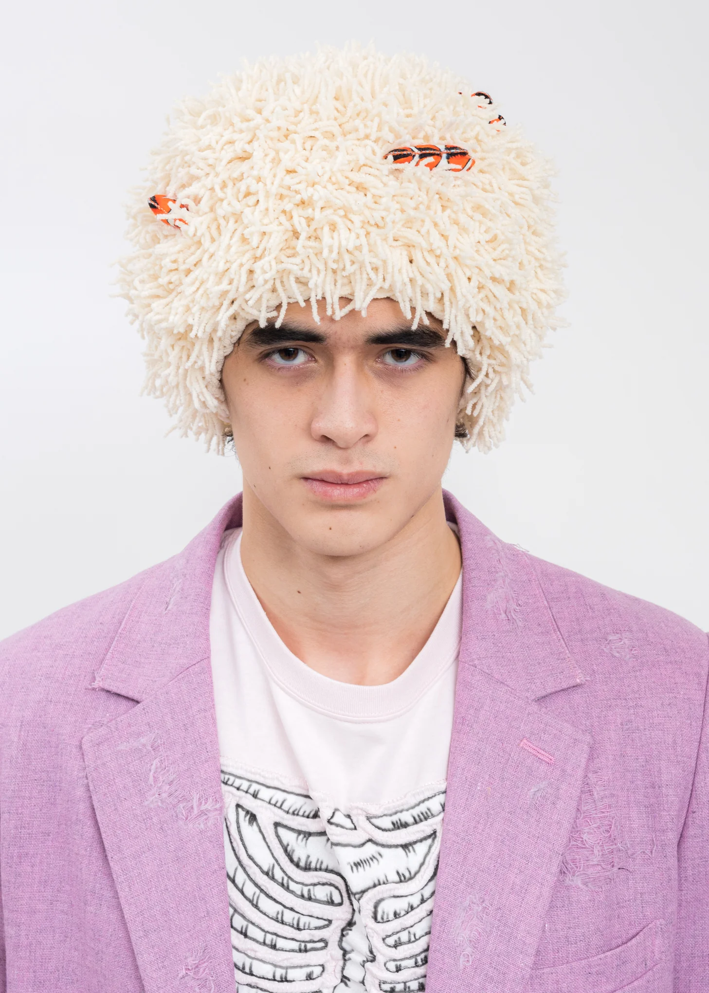 Ivory SEA ANEMONE Beanie - Image 3