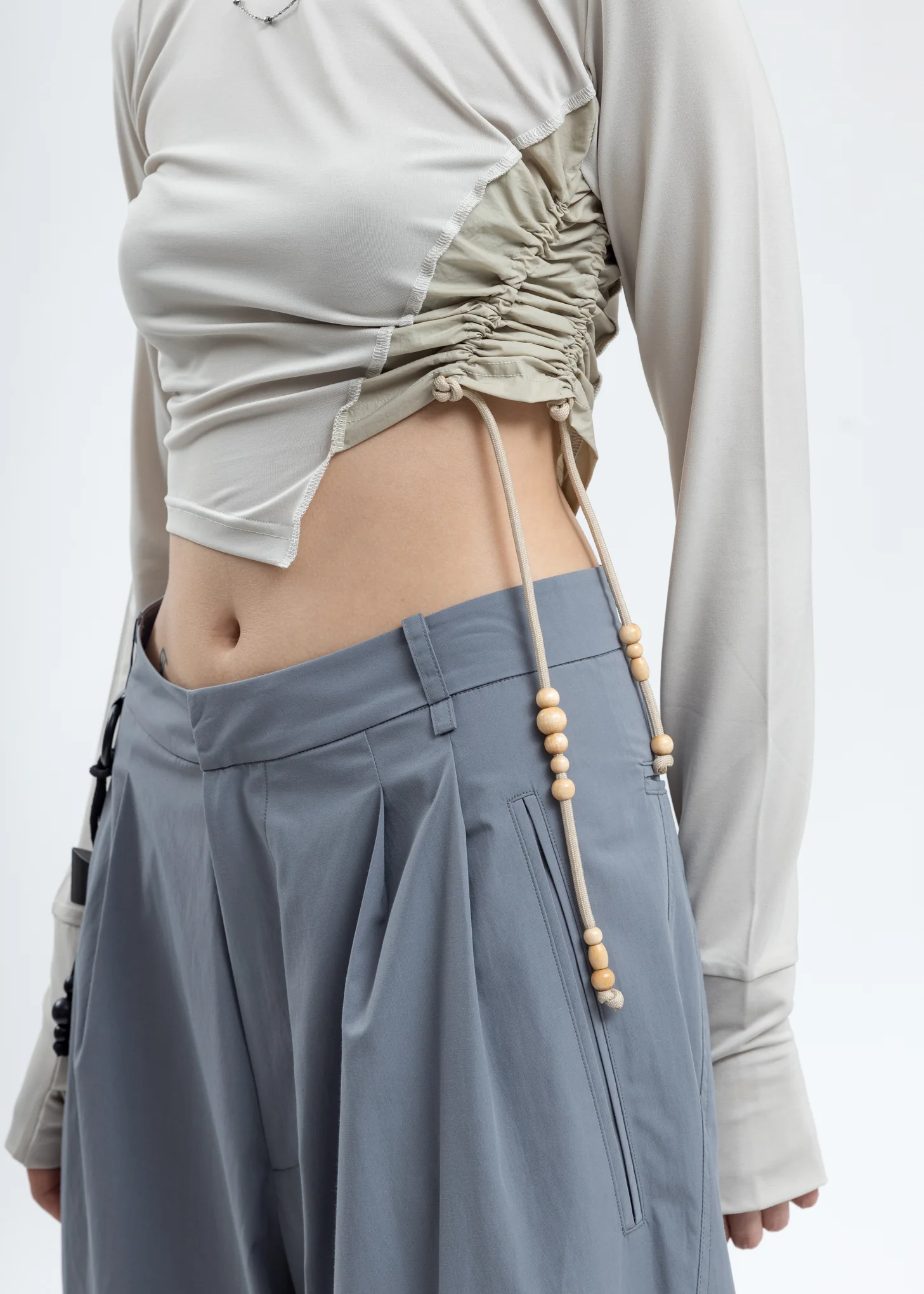 Ivory Twisted Long Sleeve - Image 2