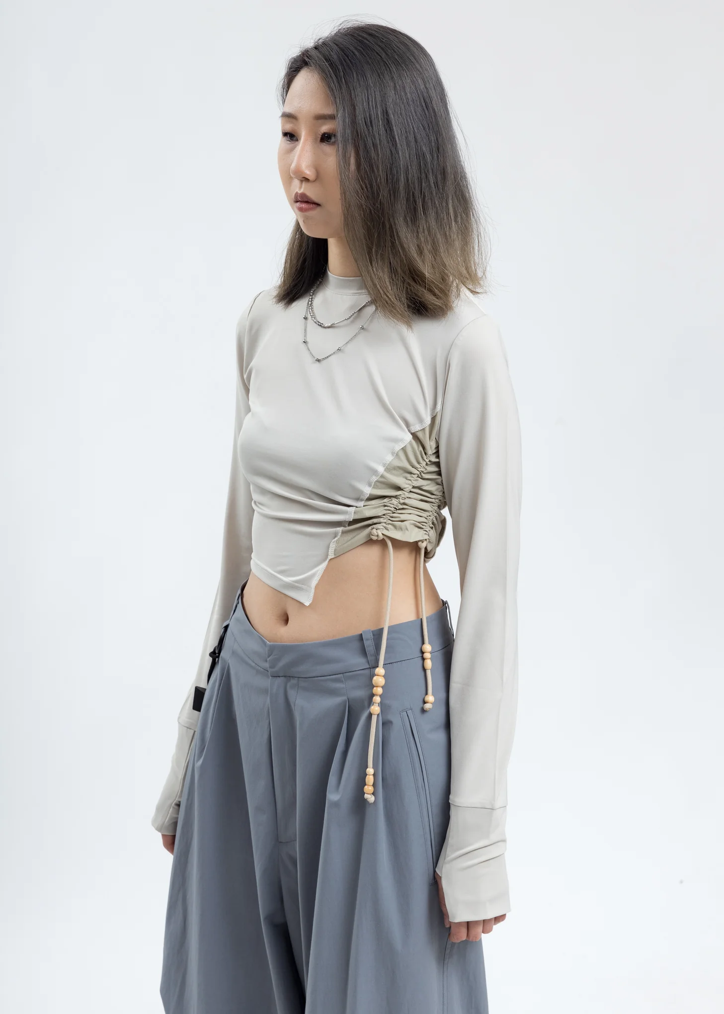 Ivory Twisted Long Sleeve - Image 3