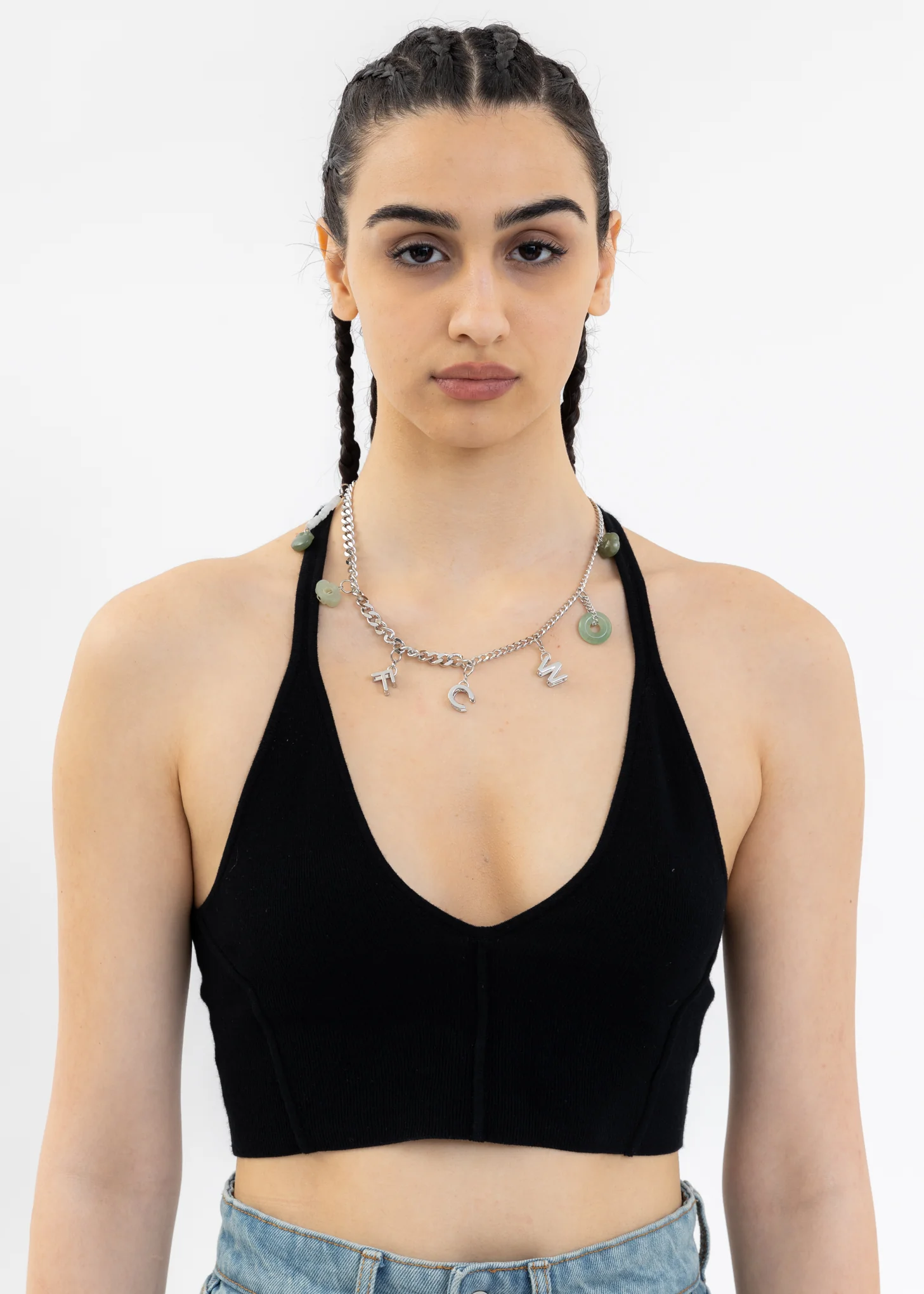 JADE STONE NECKLACE - Image 2