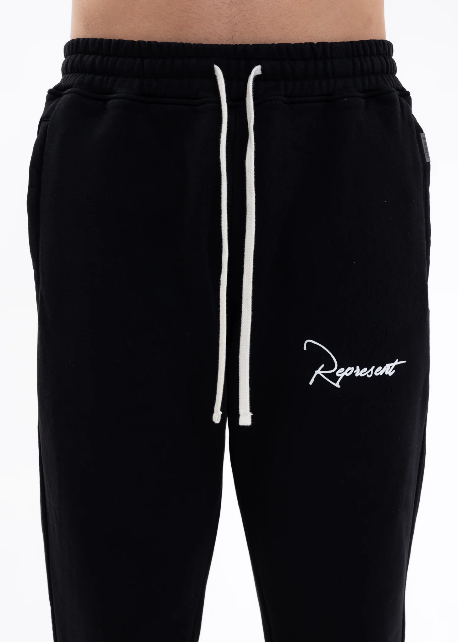 Jet Black ZIP Sweatpants - Image 4