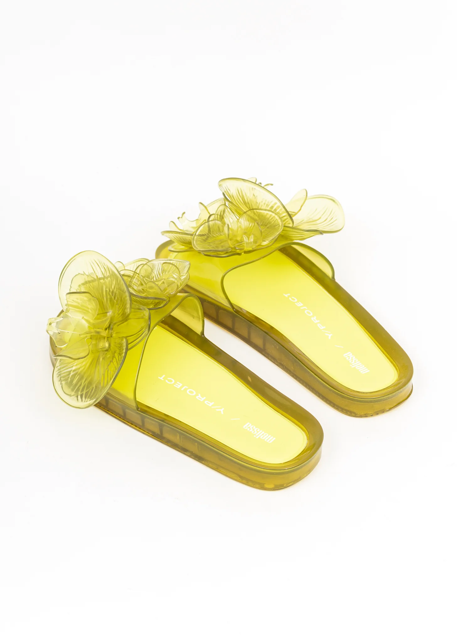 Key Lime MELISSA Floral Slide - Image 4