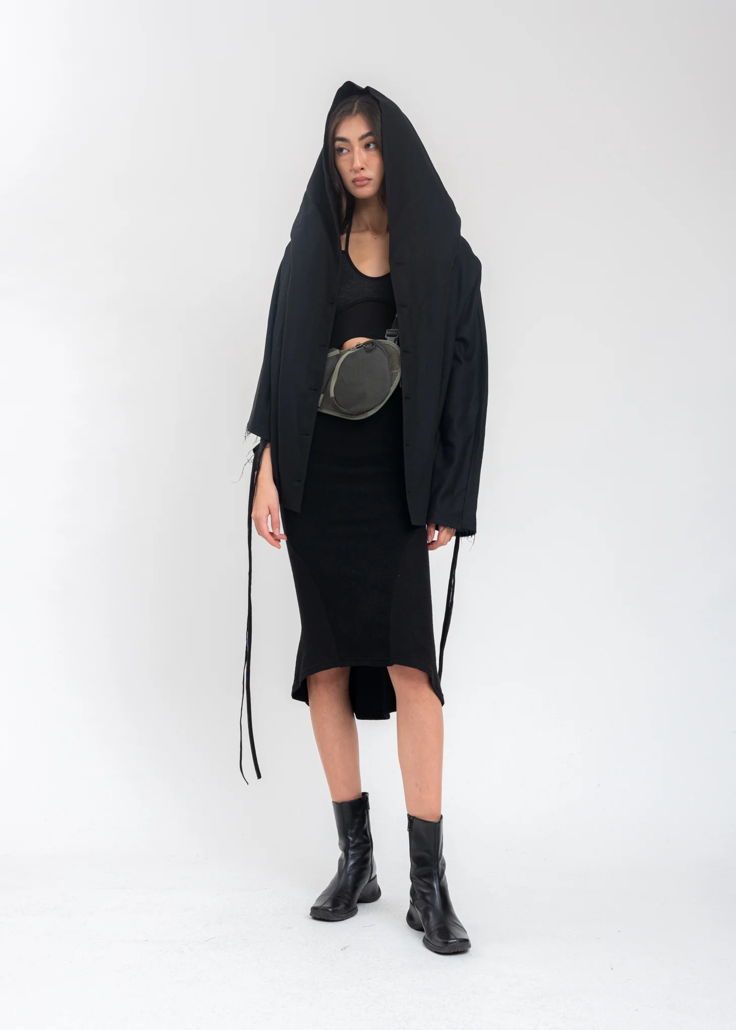 Khaki Convertible Cross Bag - Image 6