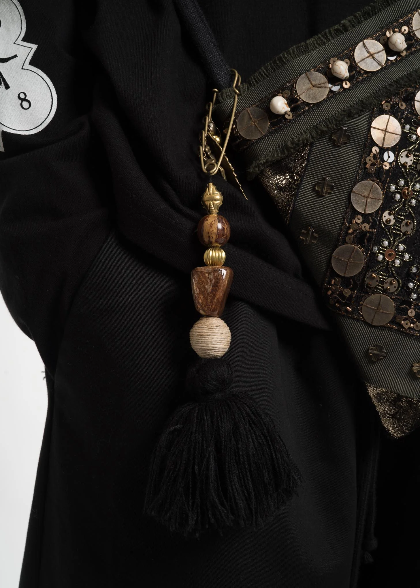 Khaki Cross Bag w/ Keyring - Image 3