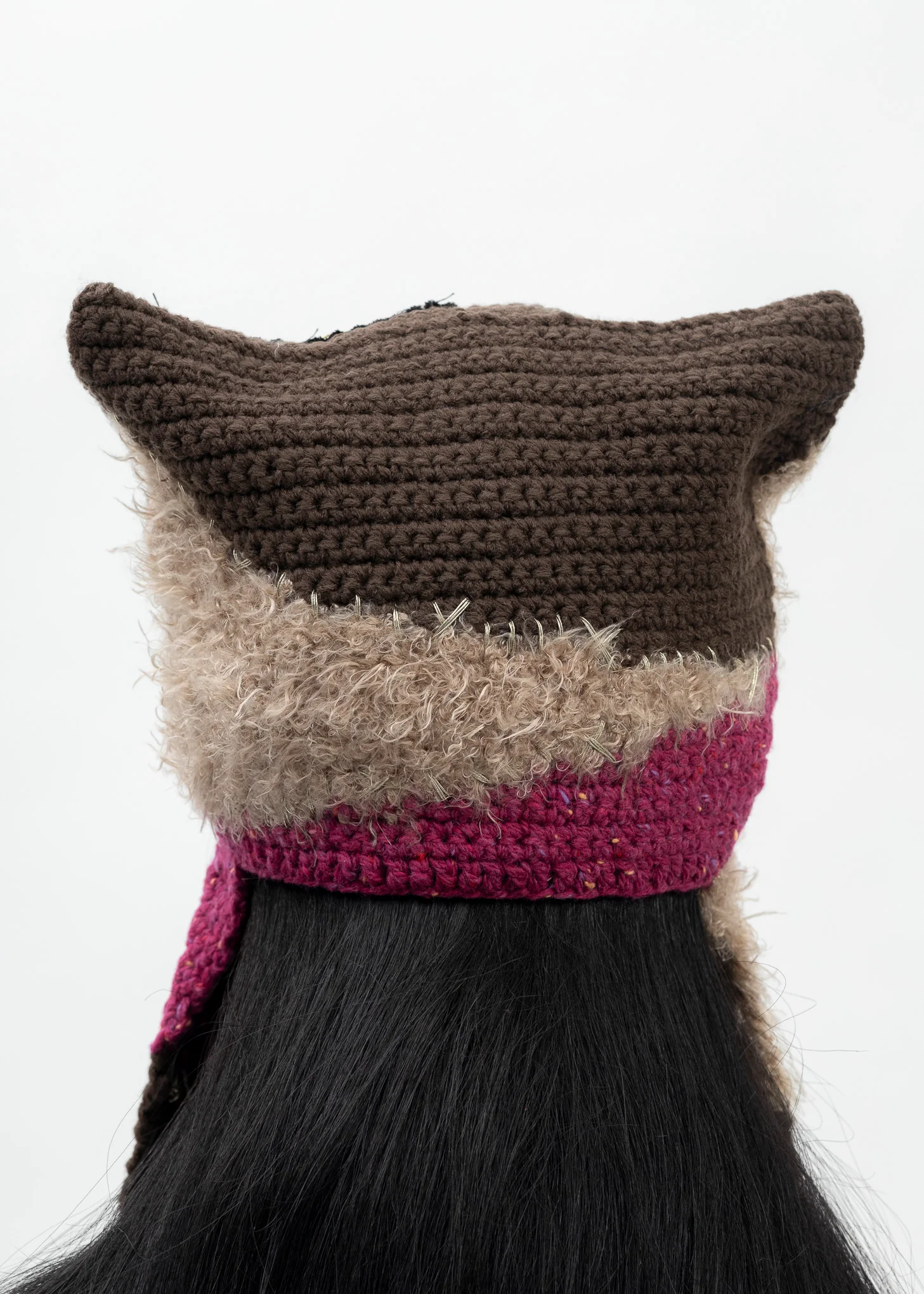 KHAKI GREEN WHO KILLED BAMBI HAND KNIT BEANIE - Image 3