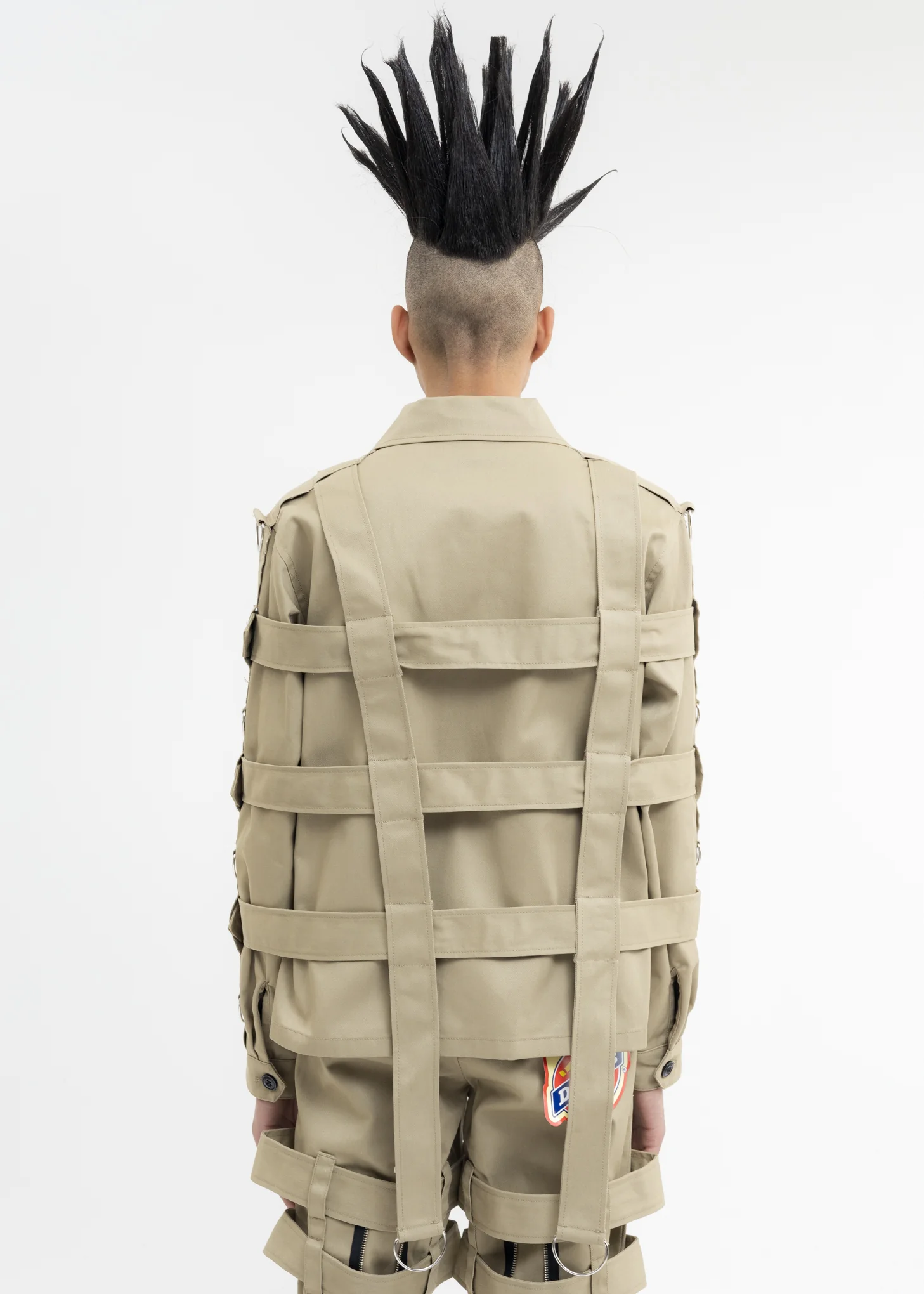 Khaki KIDILL × Dickies Chaos Bondage Jacket - Image 2