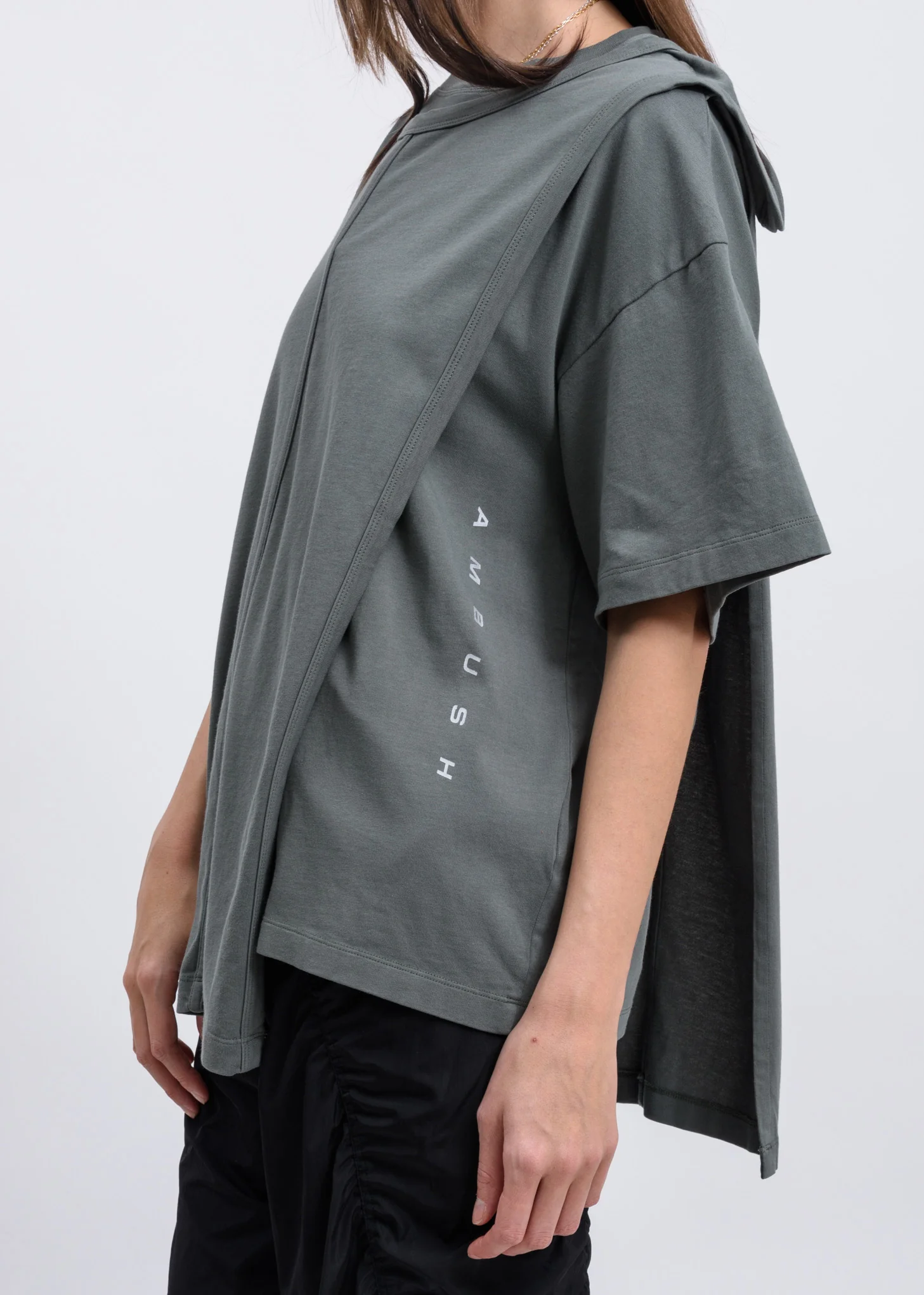 Khaki Layered T-Shirt - Image 2