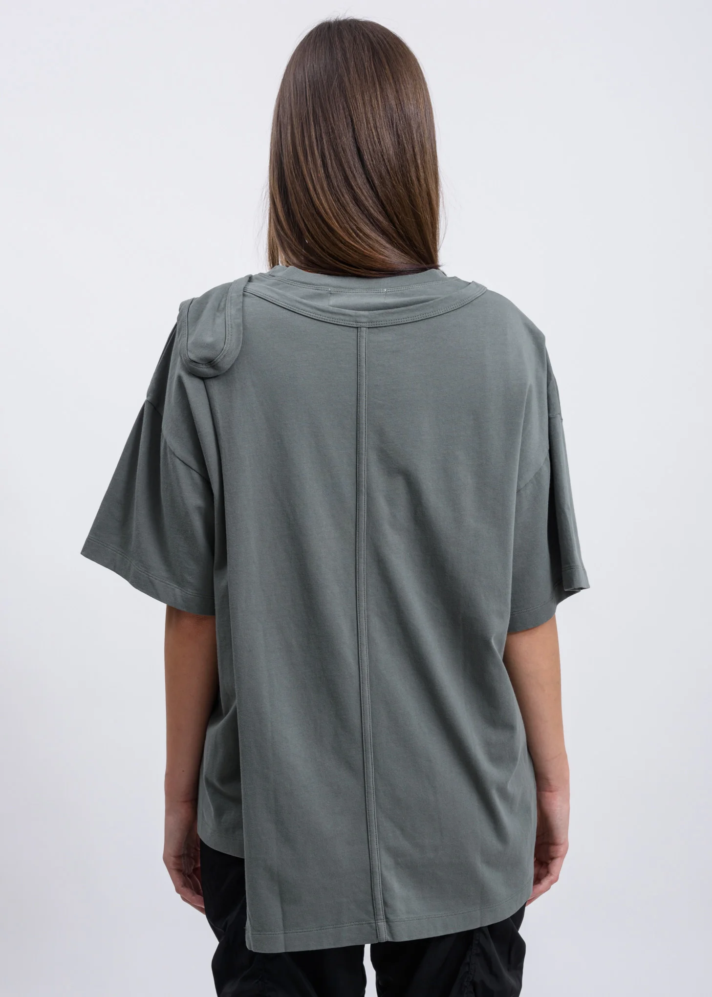 Khaki Layered T-Shirt - Image 3