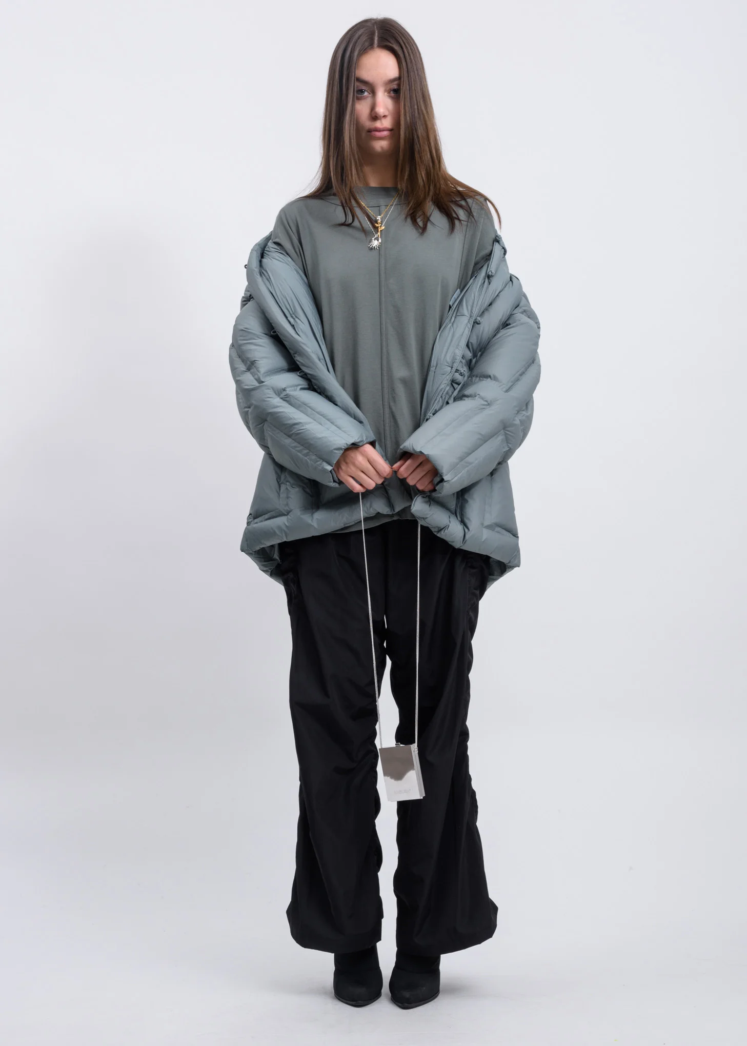 Khaki Layered T-Shirt - Image 4