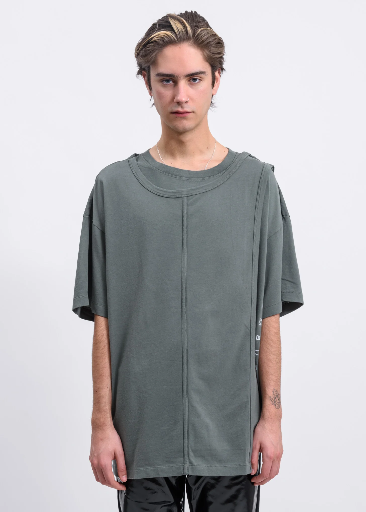 Khaki Layered T-Shirt