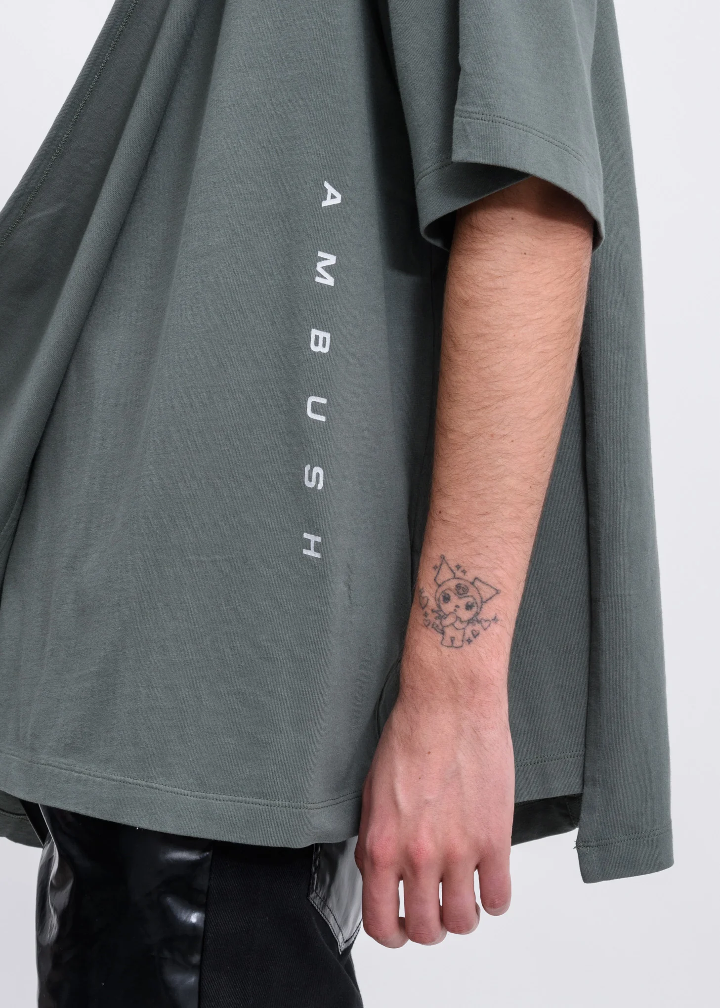 Khaki Layered T-Shirt - Image 4