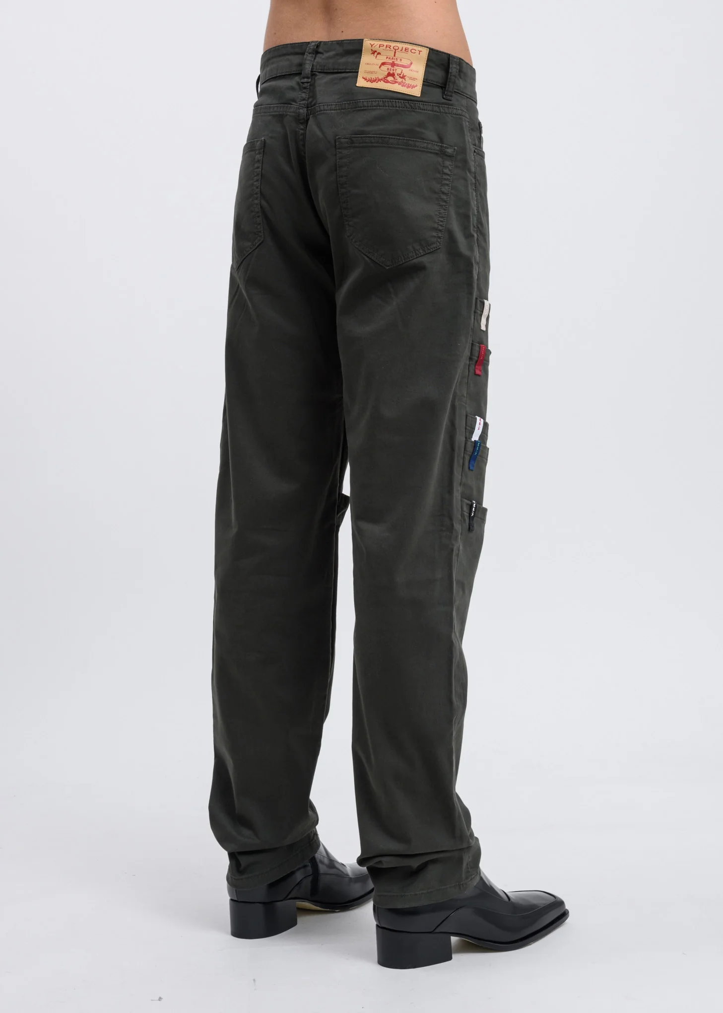Khaki Layered Trousers - Image 3