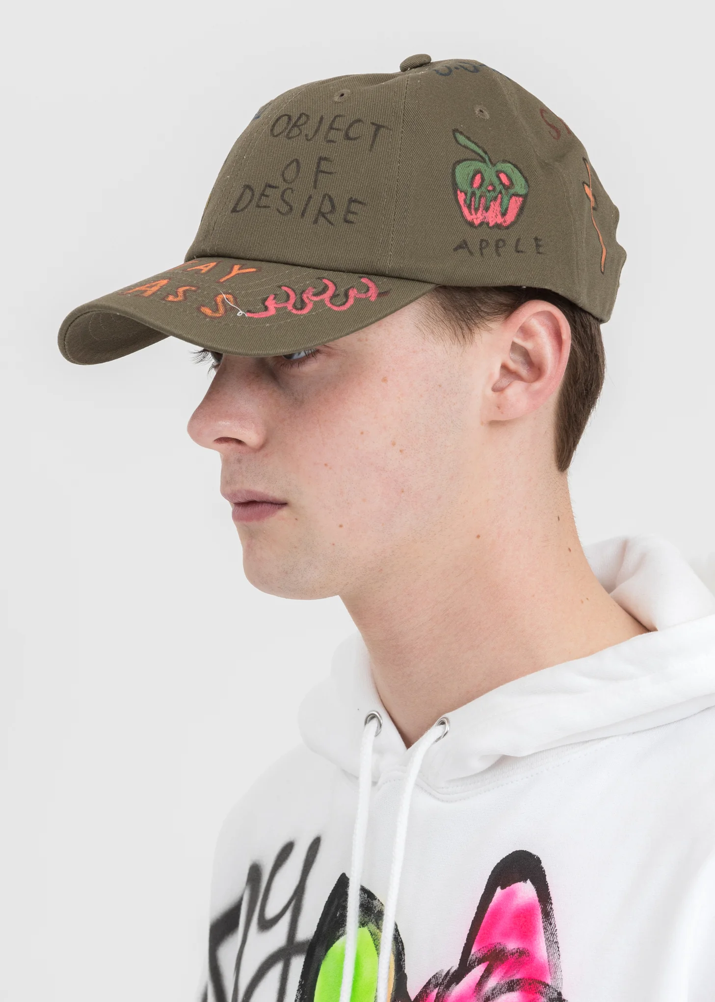 Khaki Paint Cap - Image 4