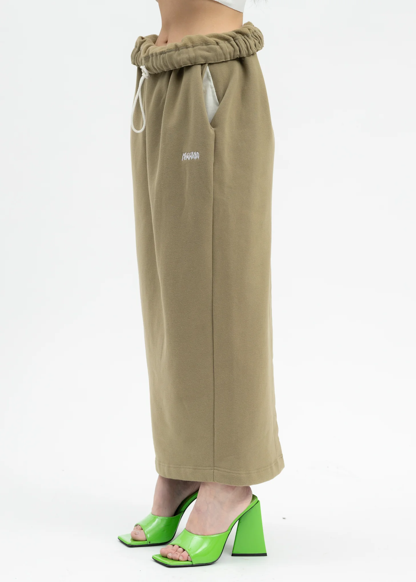 KHAKI PROVINCIA SKIRT - Image 2