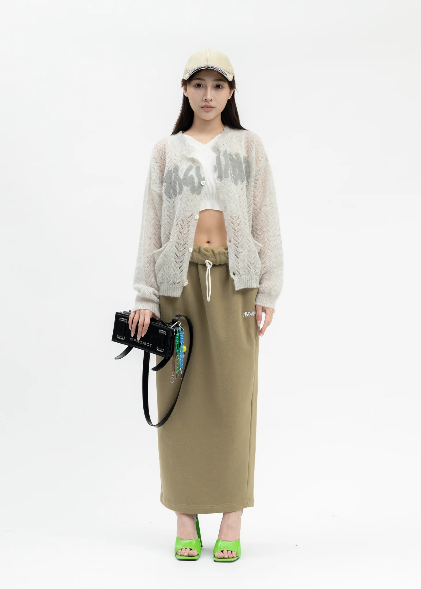 KHAKI PROVINCIA SKIRT - Image 5